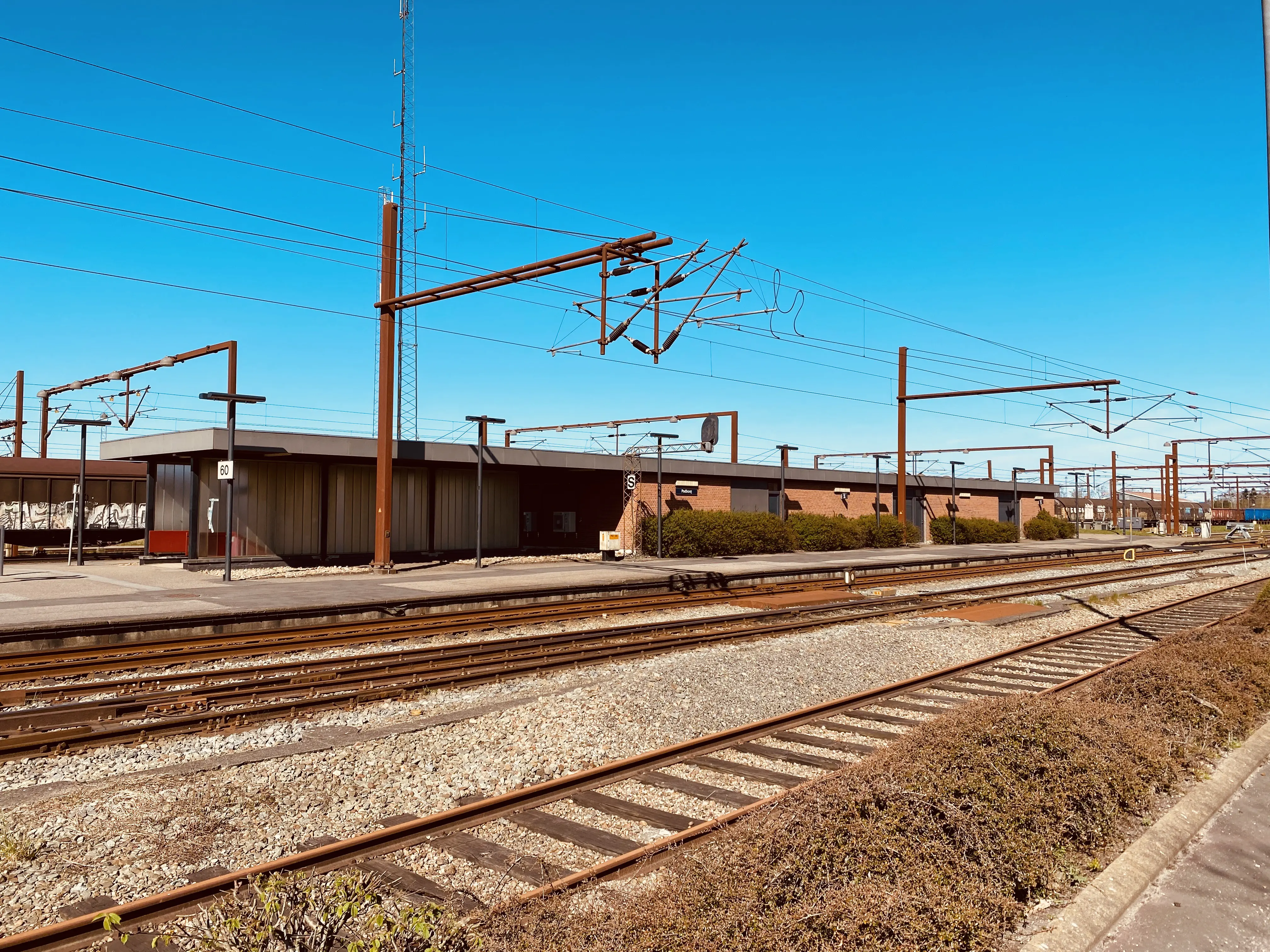 Billede af Padborg Station.