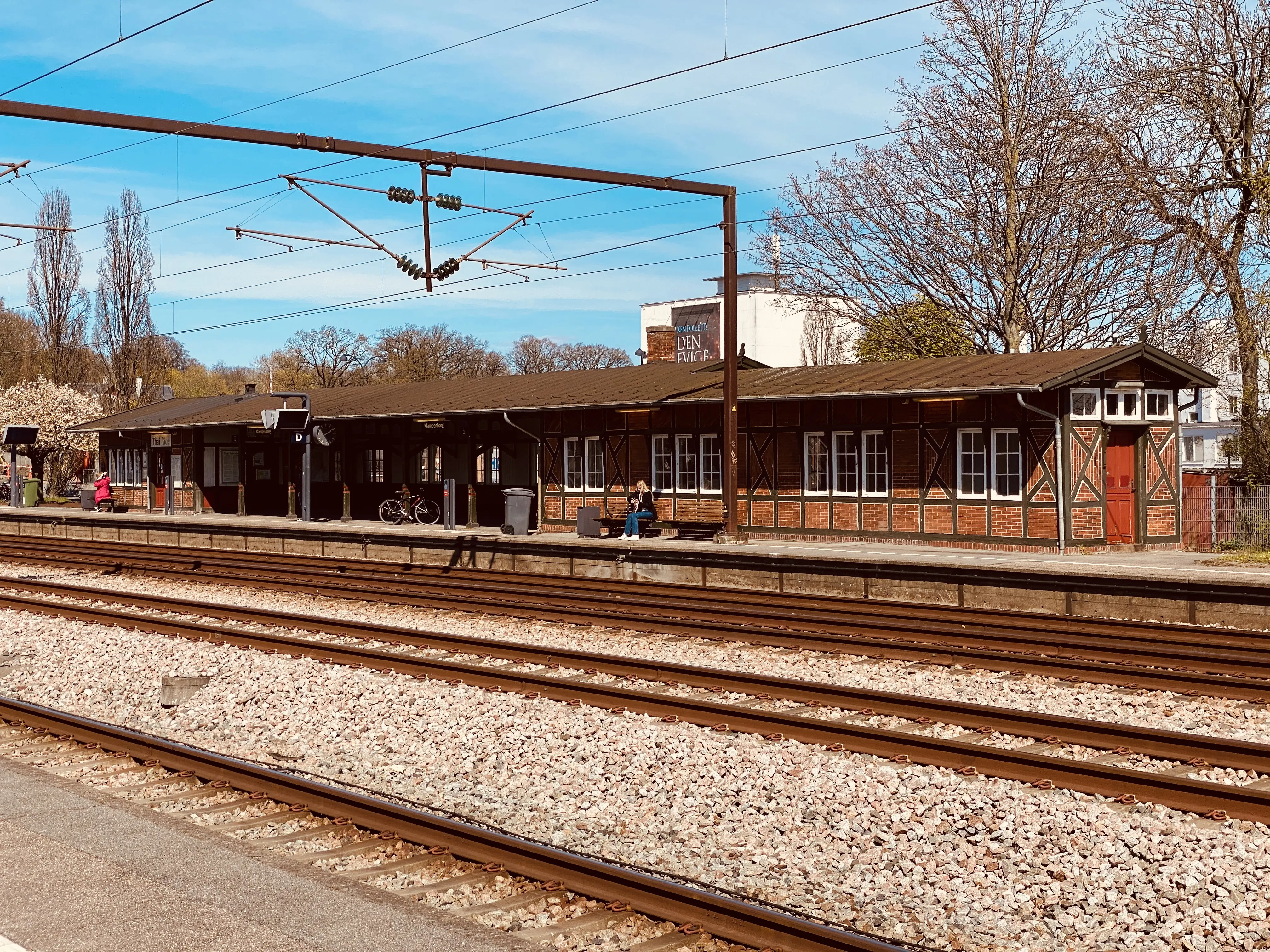 Billede af Klampenborg Station.