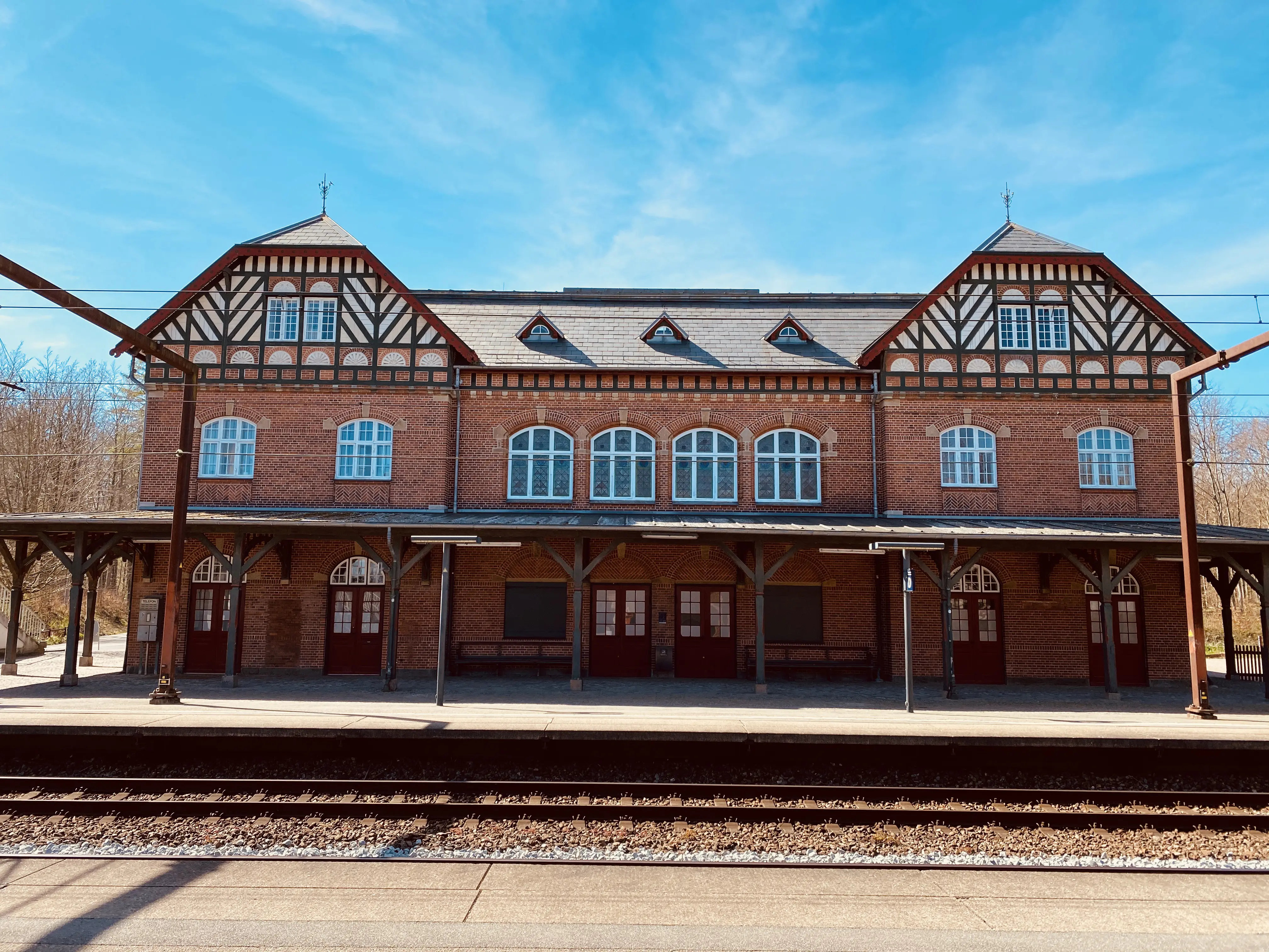 Billede af Skodsborg Station.