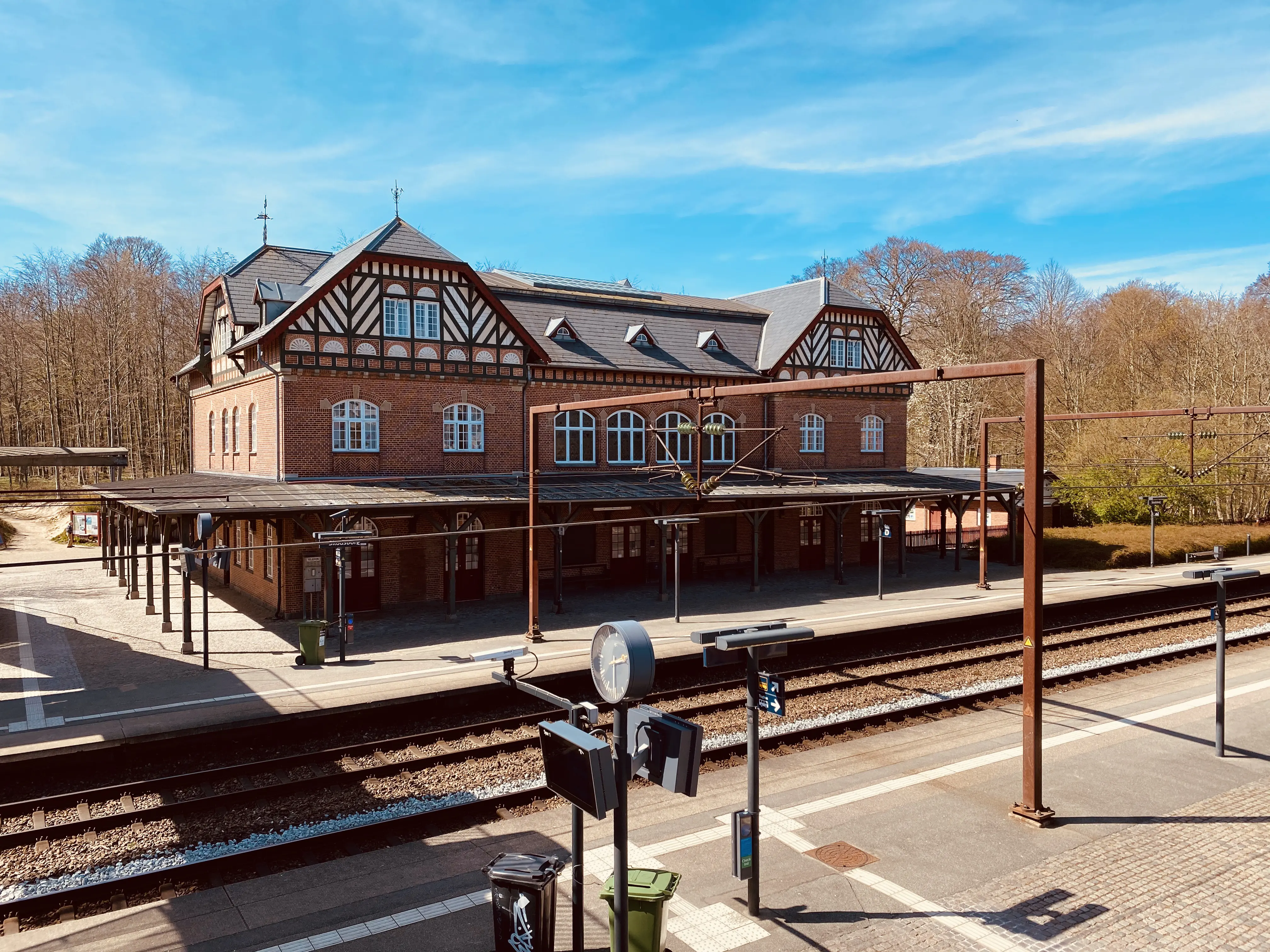 Billede af Skodsborg Station. Billede af Skodsborg Station.