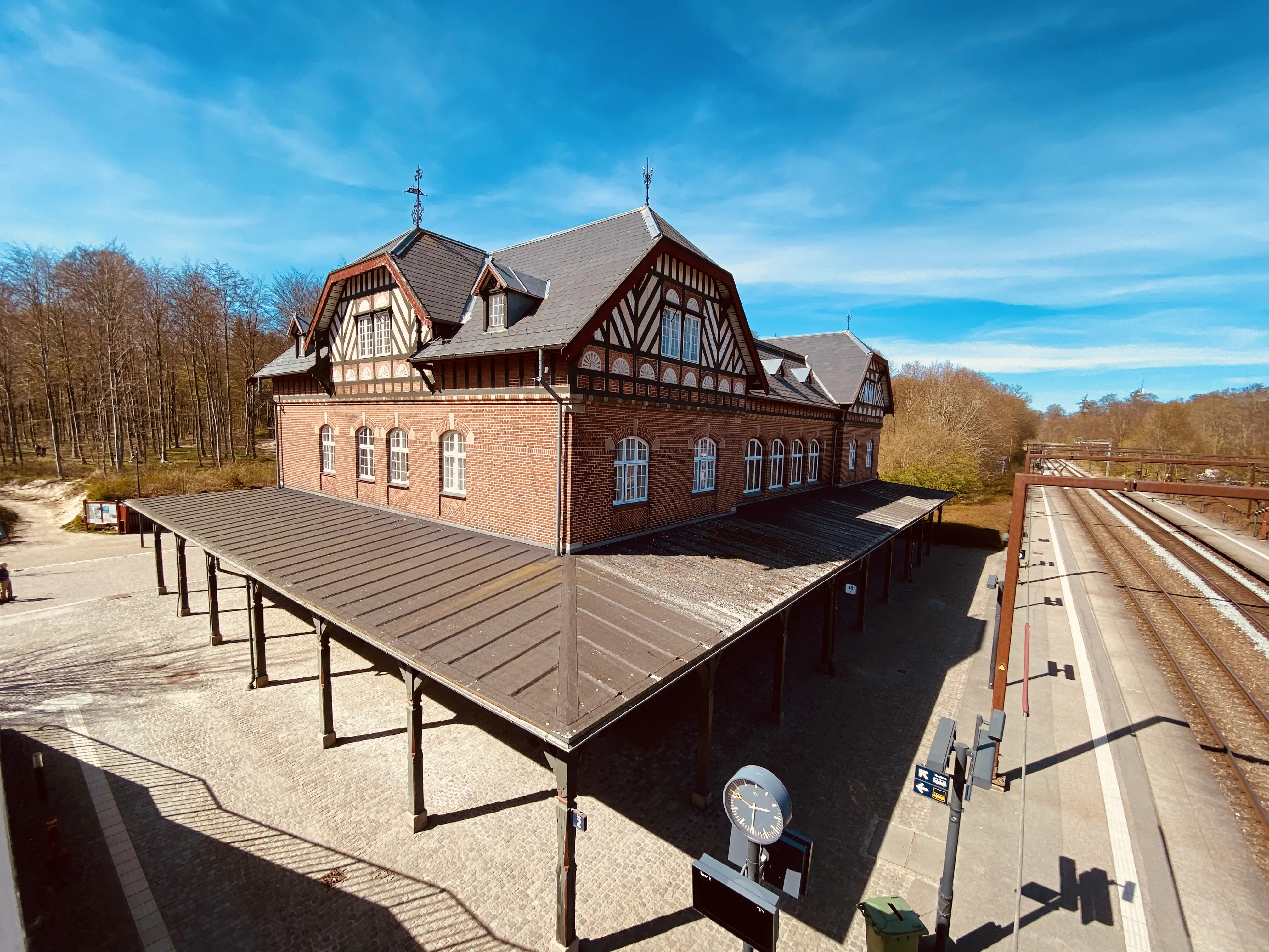 Billede af Skodsborg Station. Billede af Skodsborg Station.