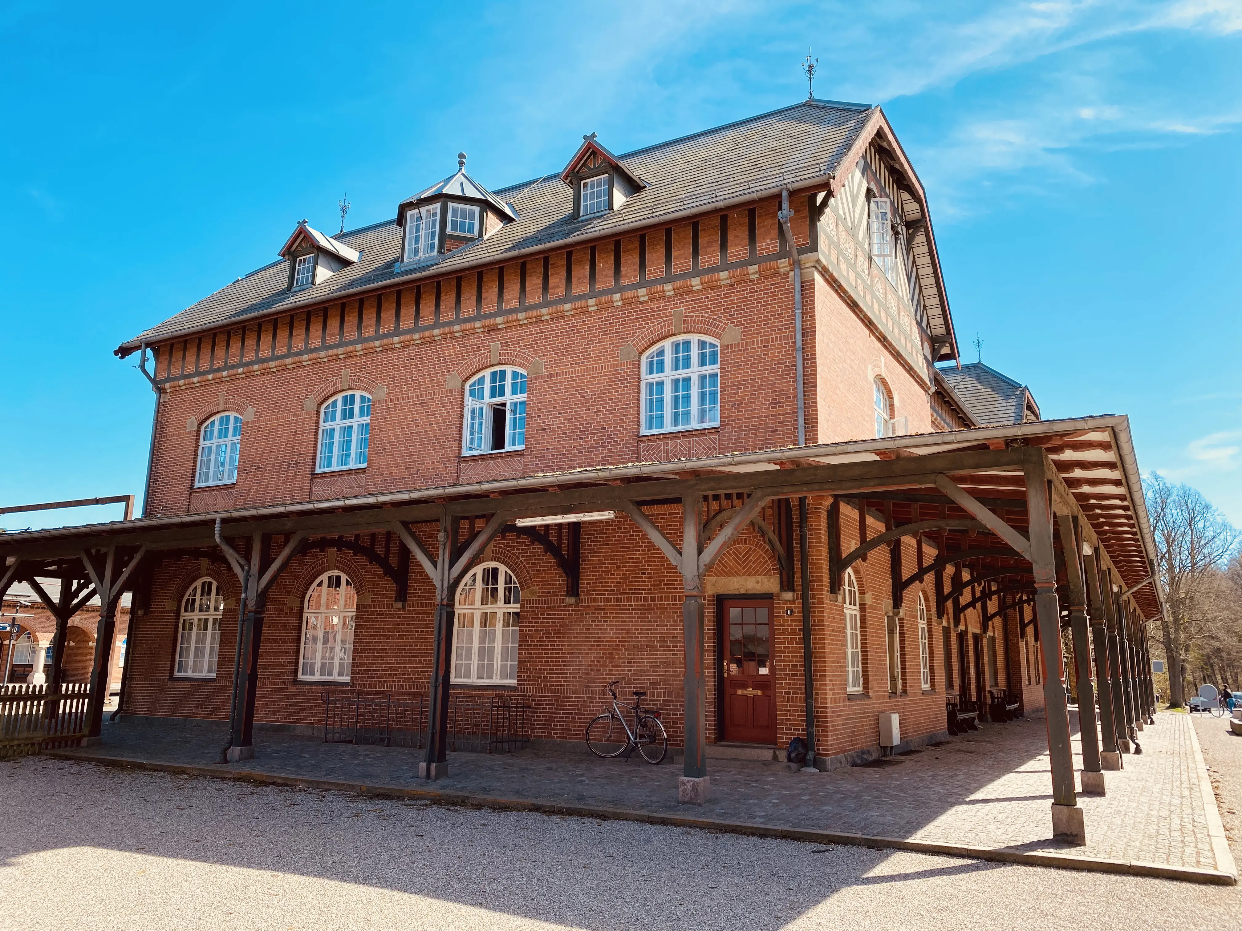 Billede af Skodsborg Station.