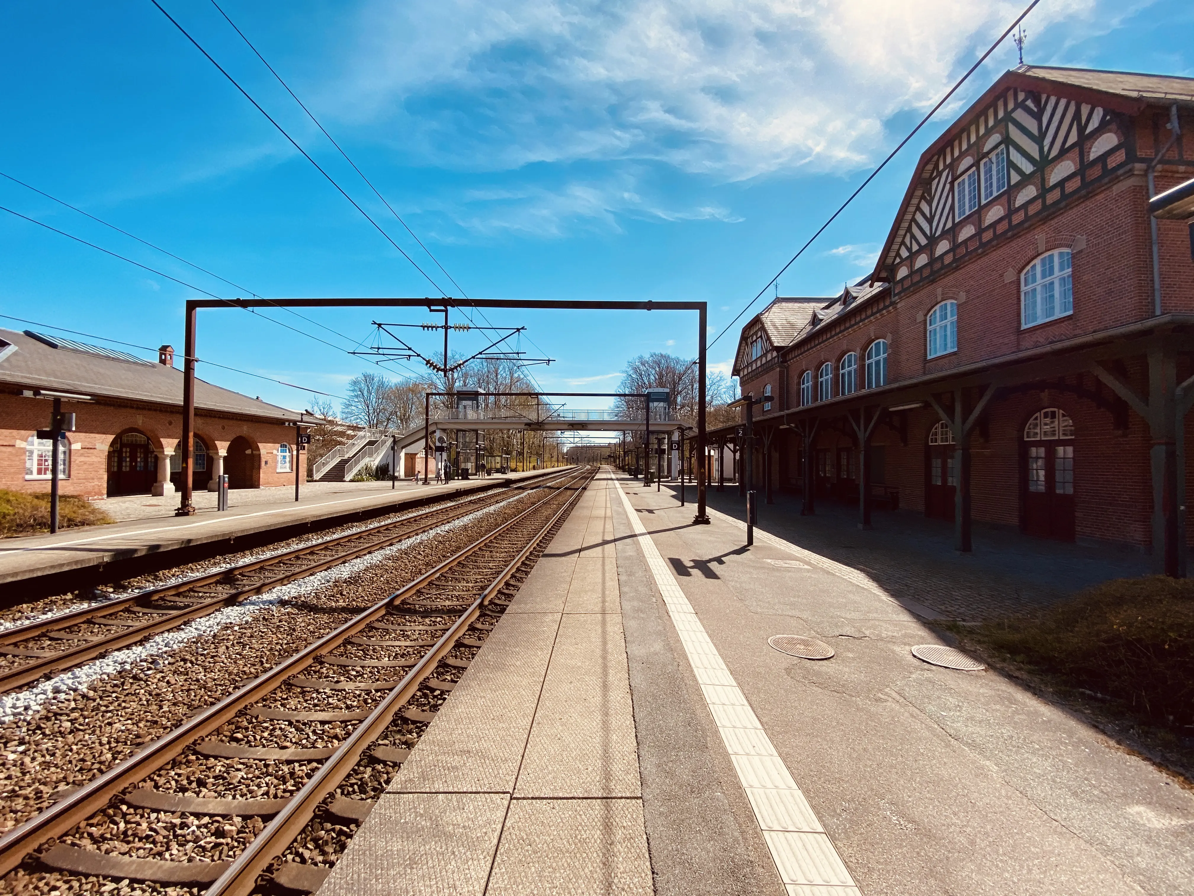 Billede af Skodsborg Station.