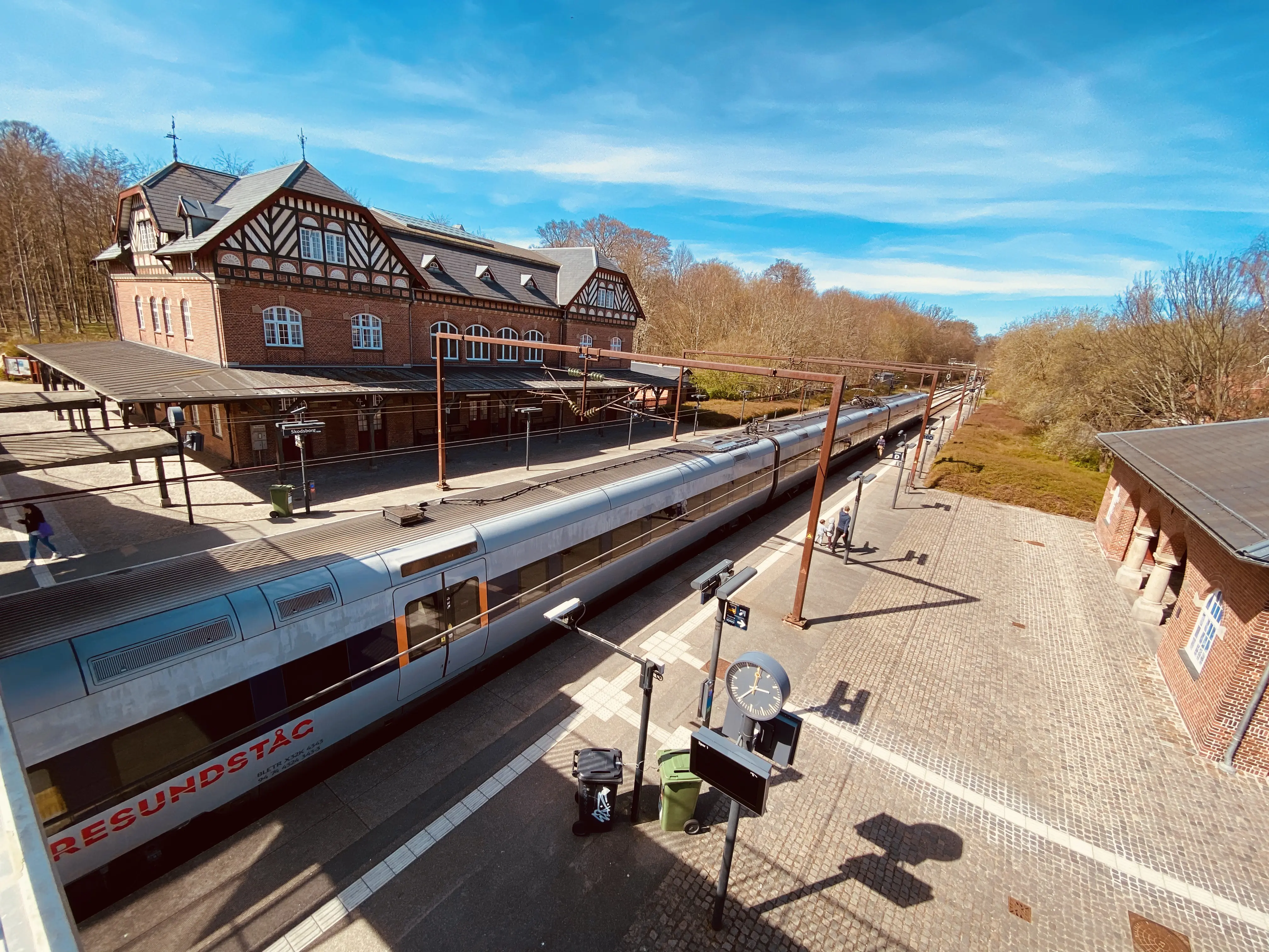 Billede af Skodsborg Station.