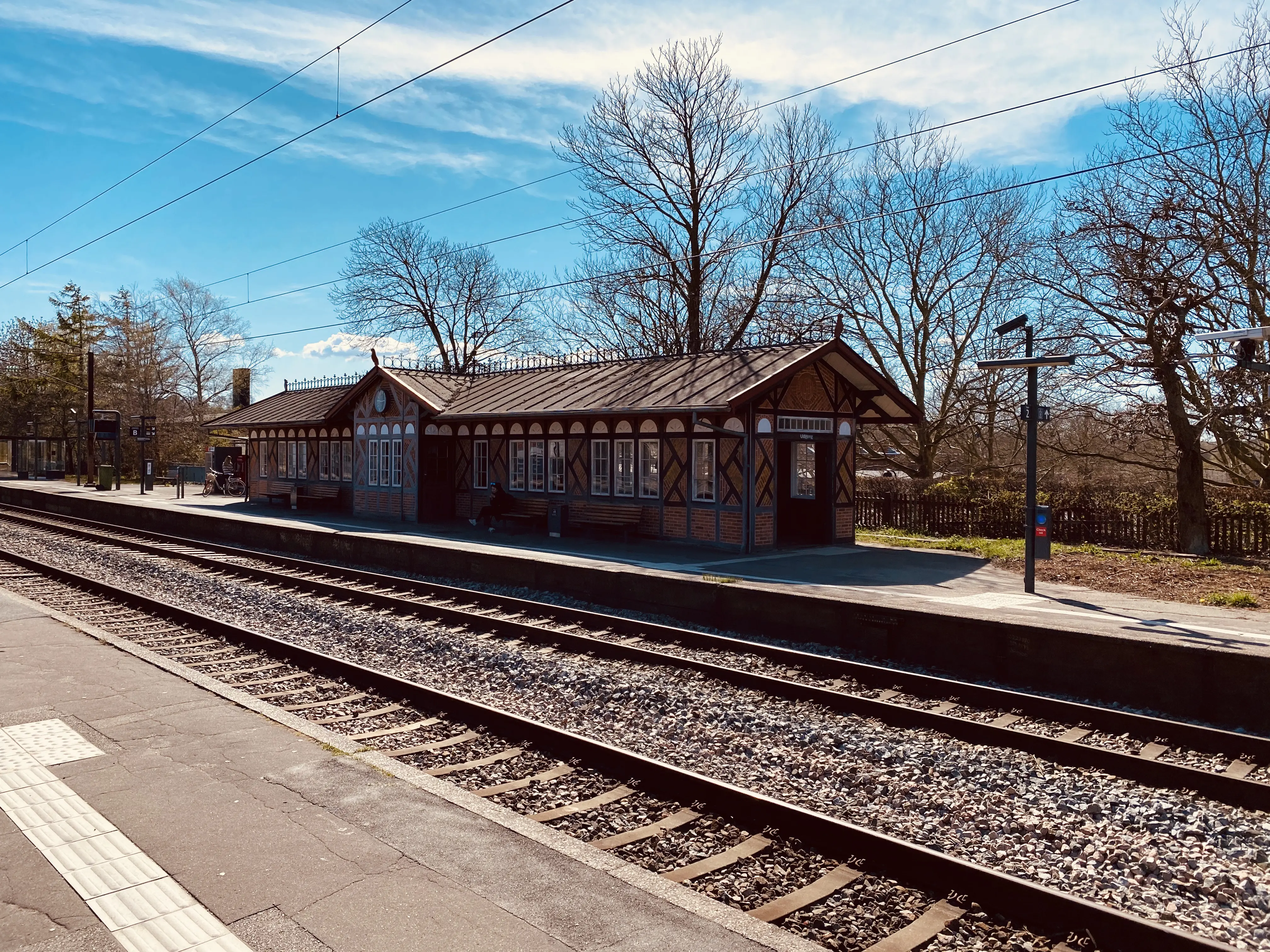 Billede af Vedbæk Station.