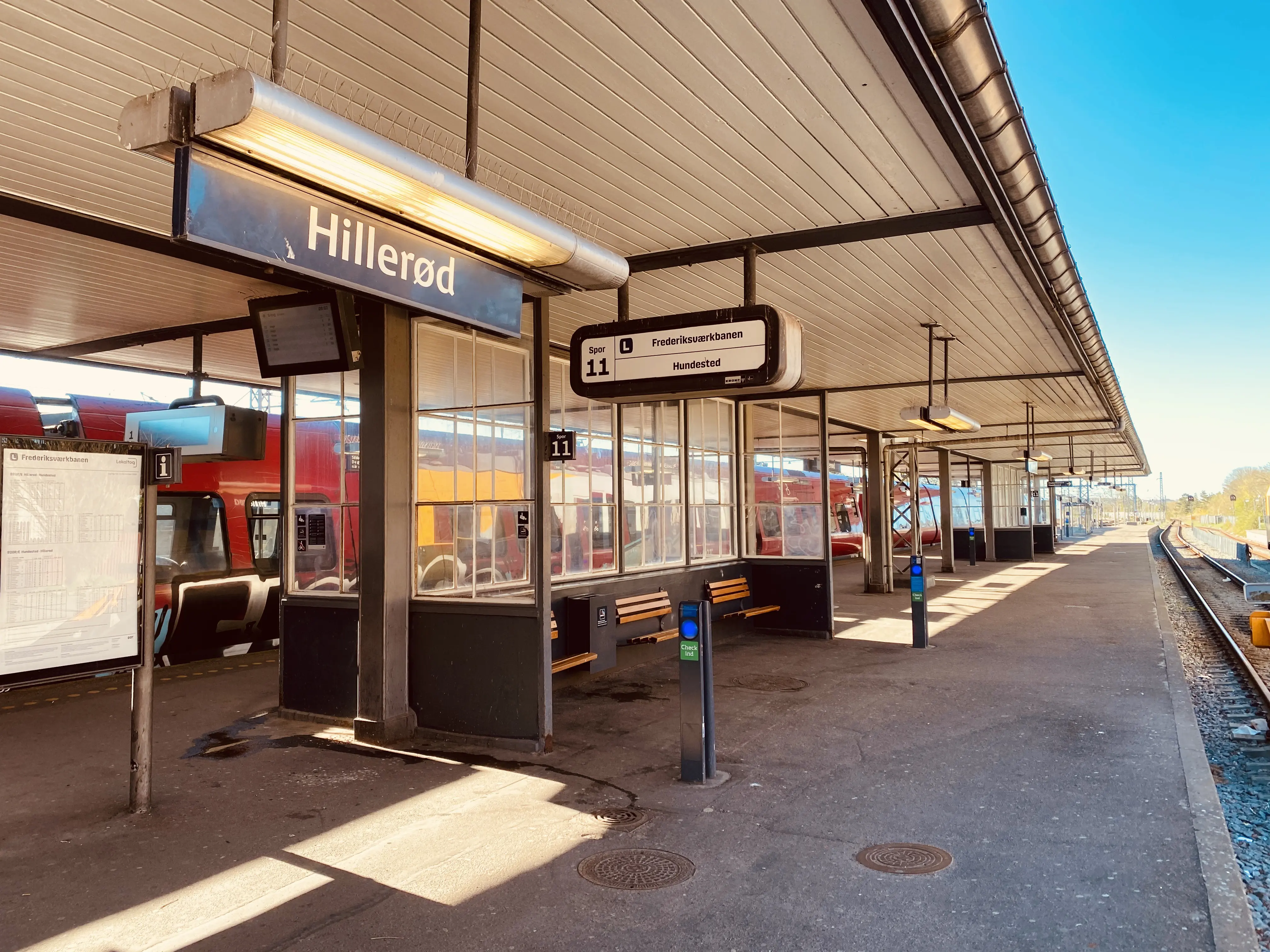 Billede af Hillerød Station. Billede af Hillerød Station.