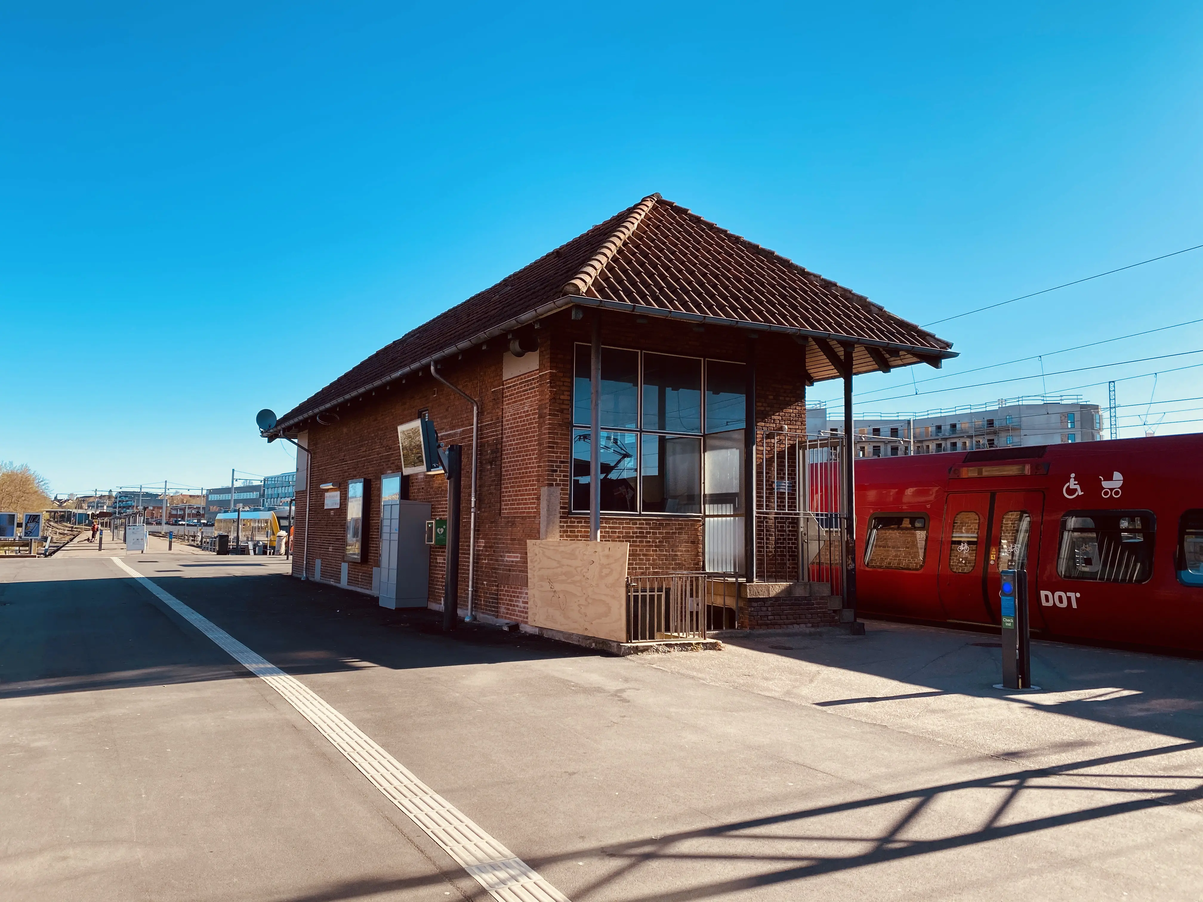 Billede af Hillerød Station.