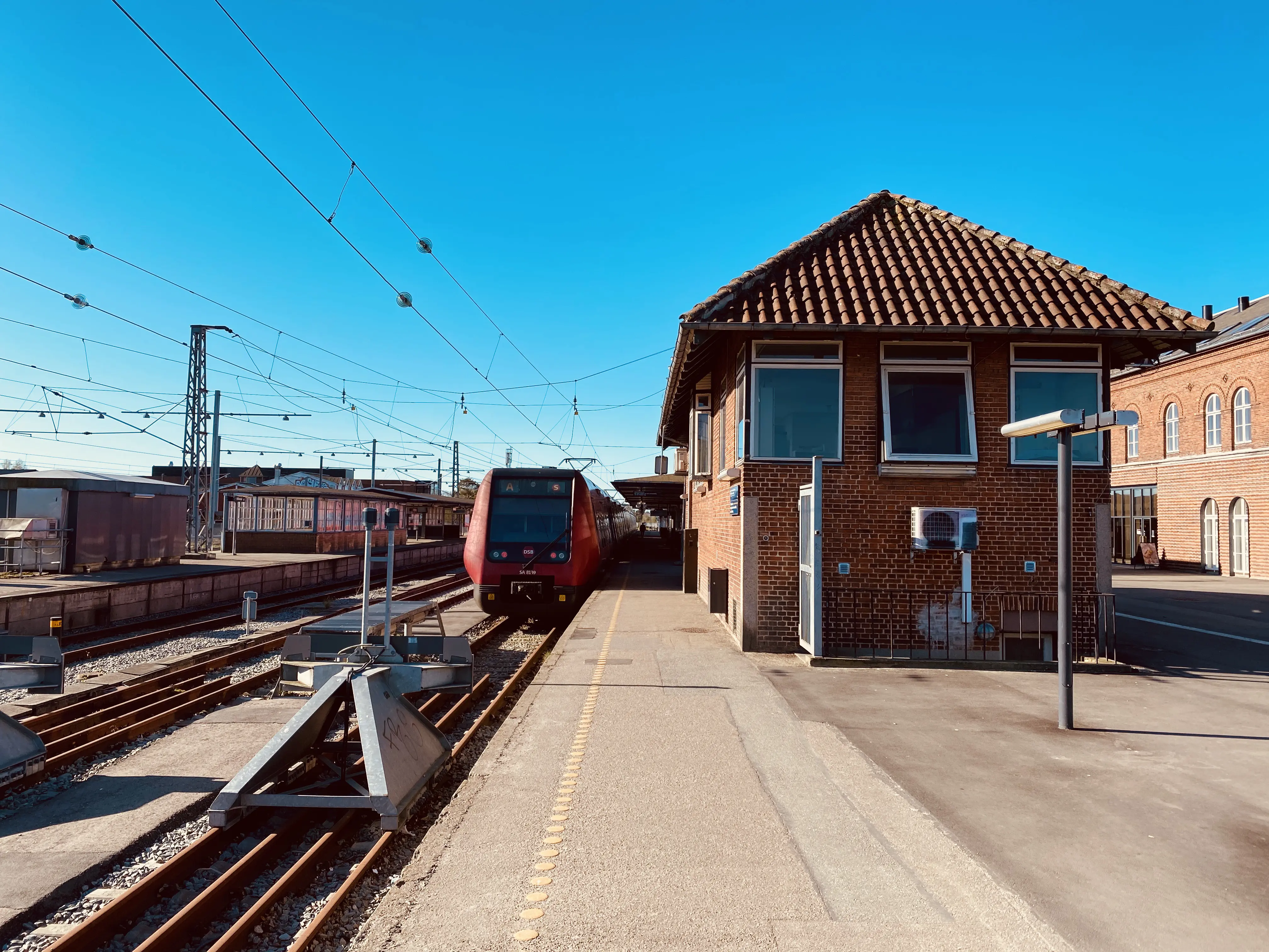 Billede af Hillerød Station. Billede af Hillerød Station.