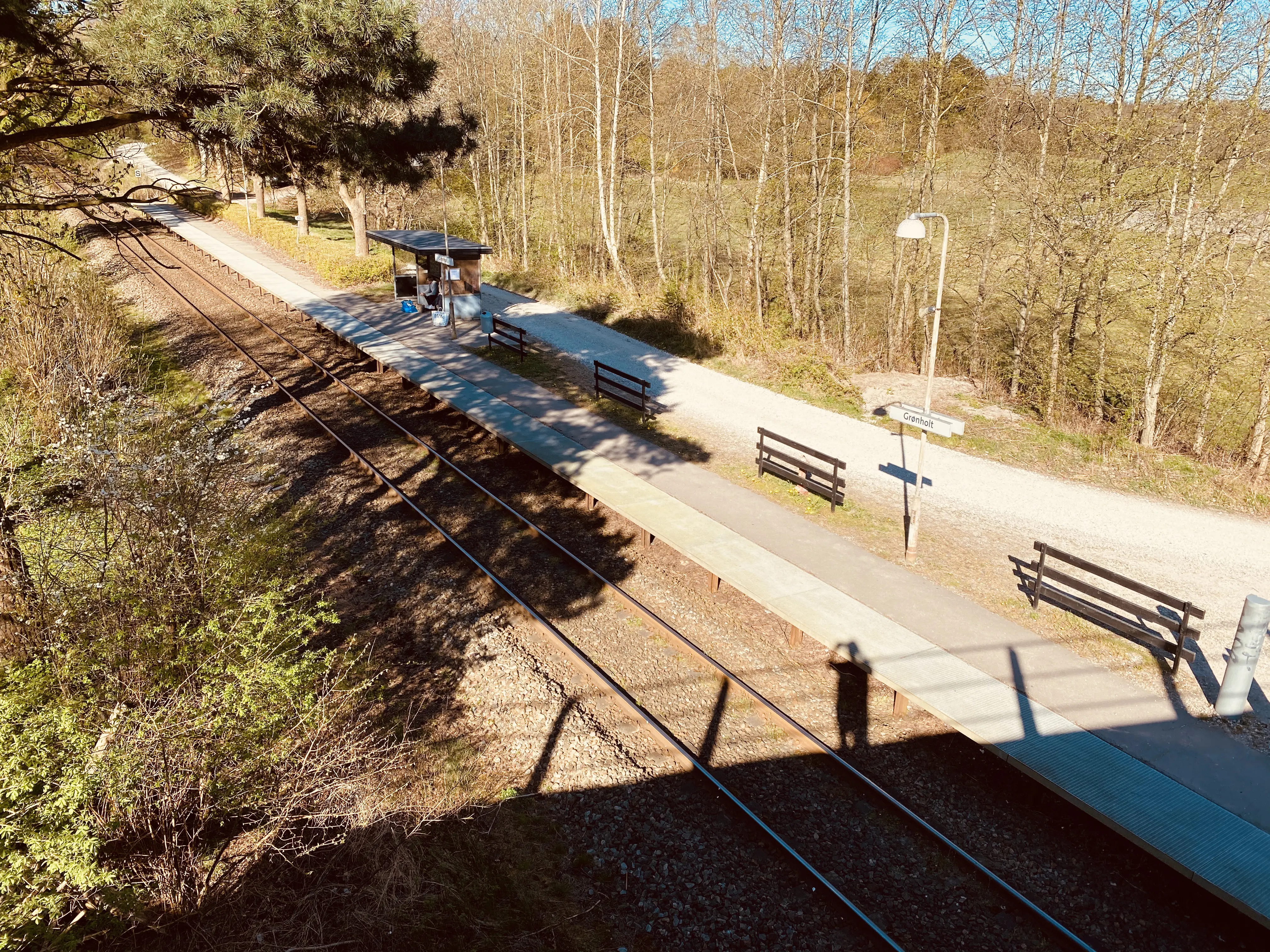 Billede af Grønholt Trinbræt. Billede af Grønholt Trinbræt.