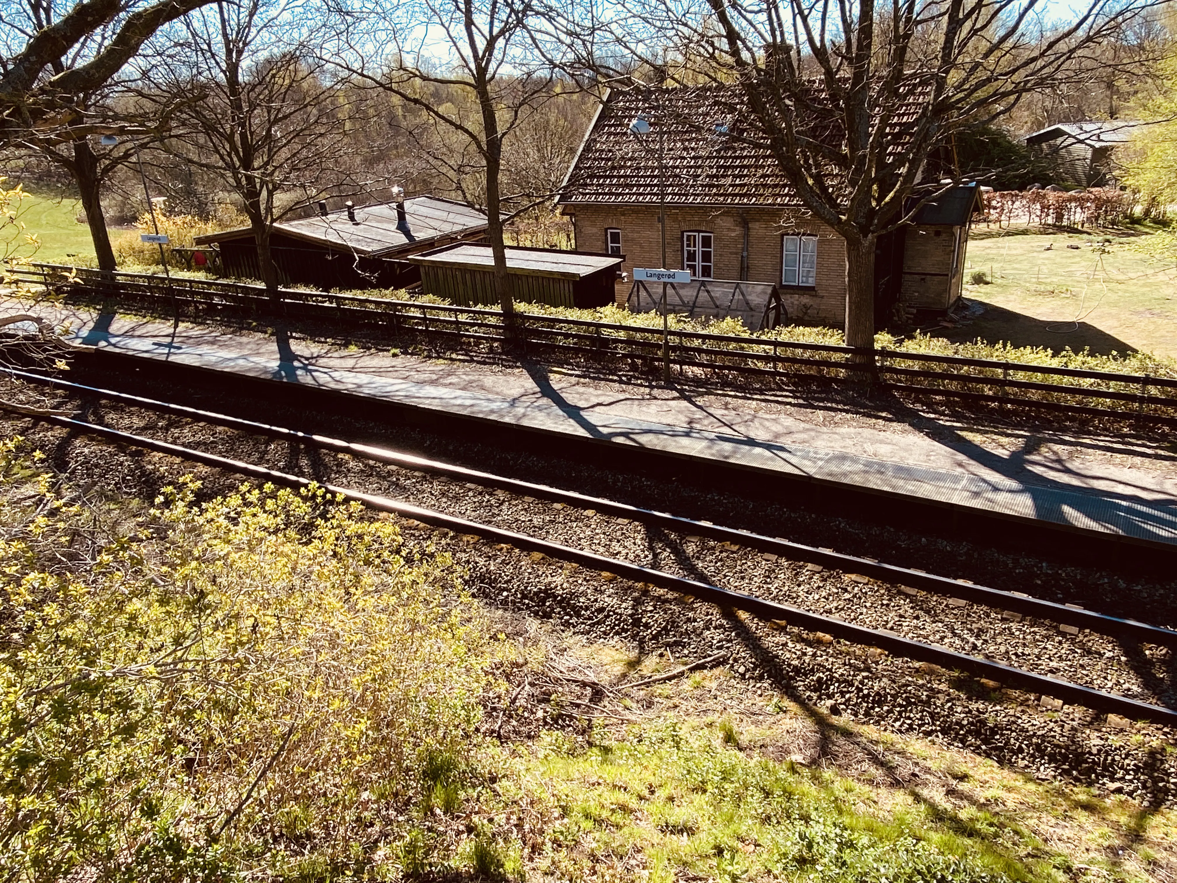 Billede af Langerød Trinbræt. Billede af Langerød Trinbræt.