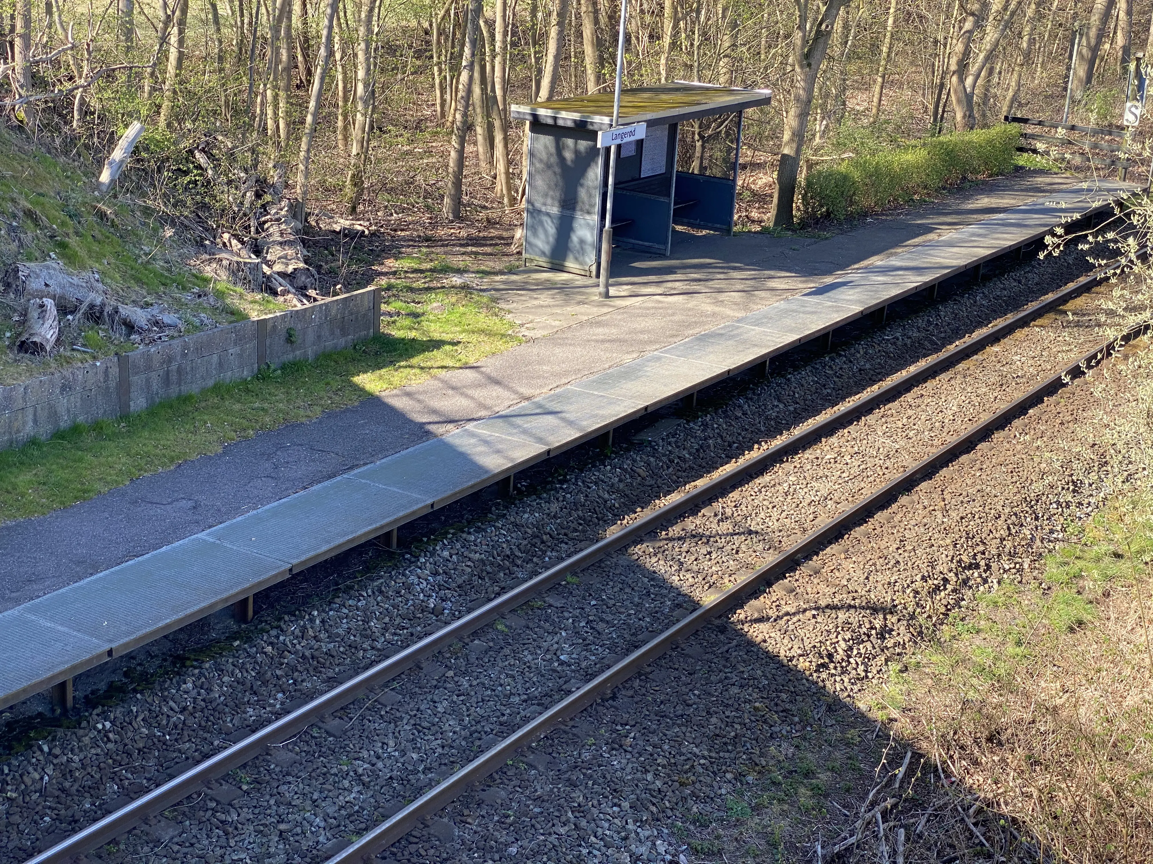 Billede af Langerød Trinbræt. Billede af Langerød Trinbræt.