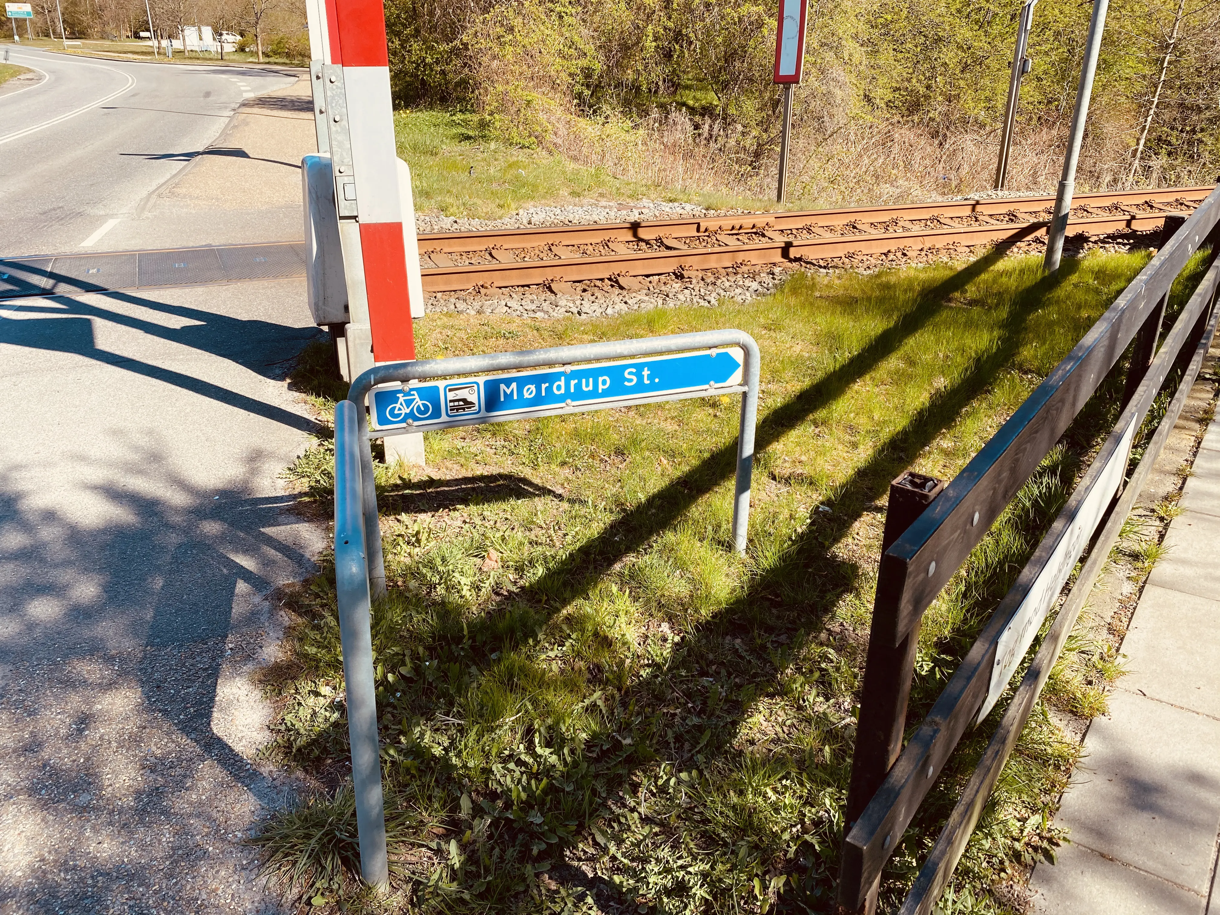 Billede af Mørdrup Trinbræt. Billede af Mørdrup Trinbræt.