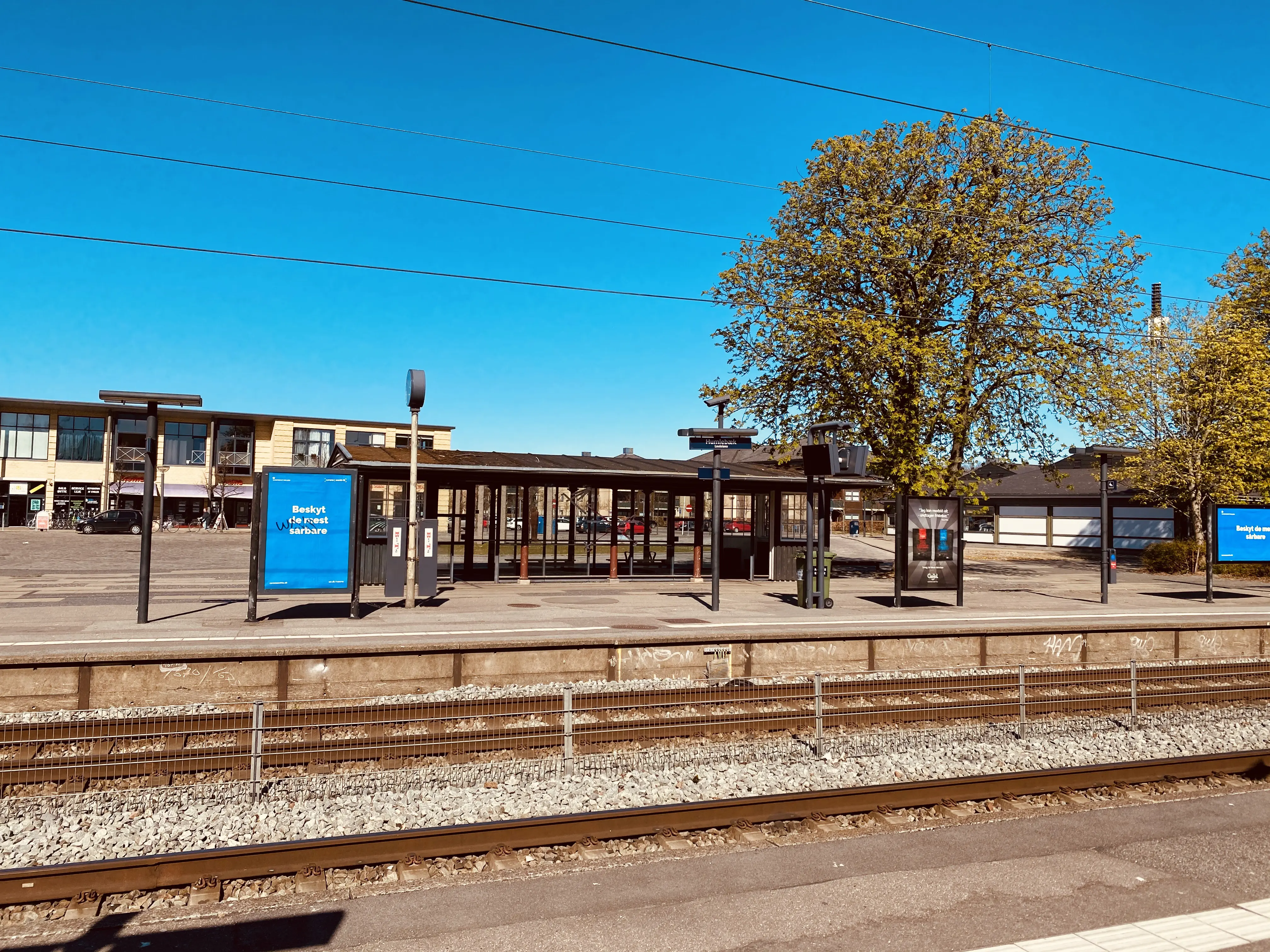 Humlebæk Station.