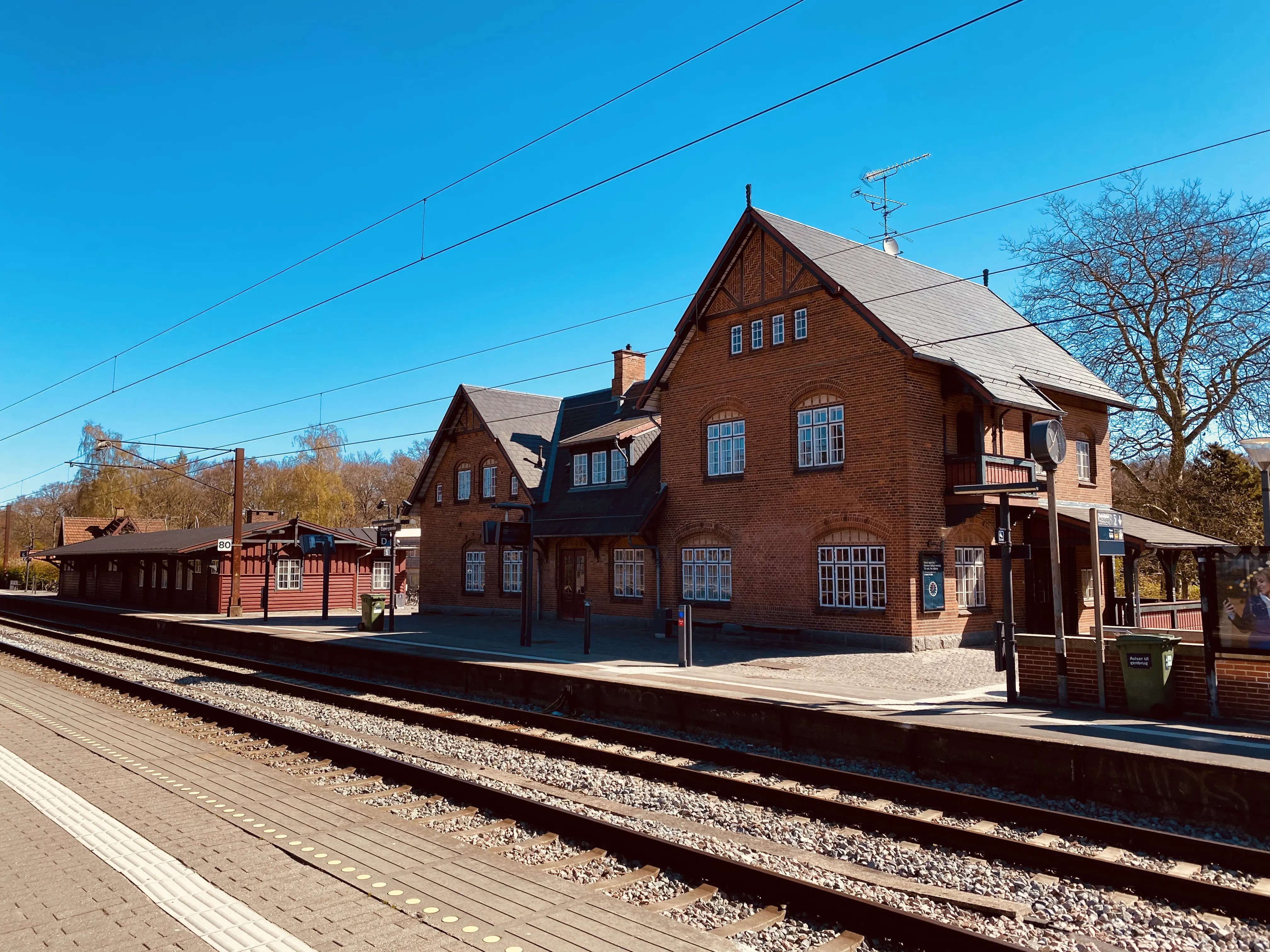 Billede af Espergærde Station.