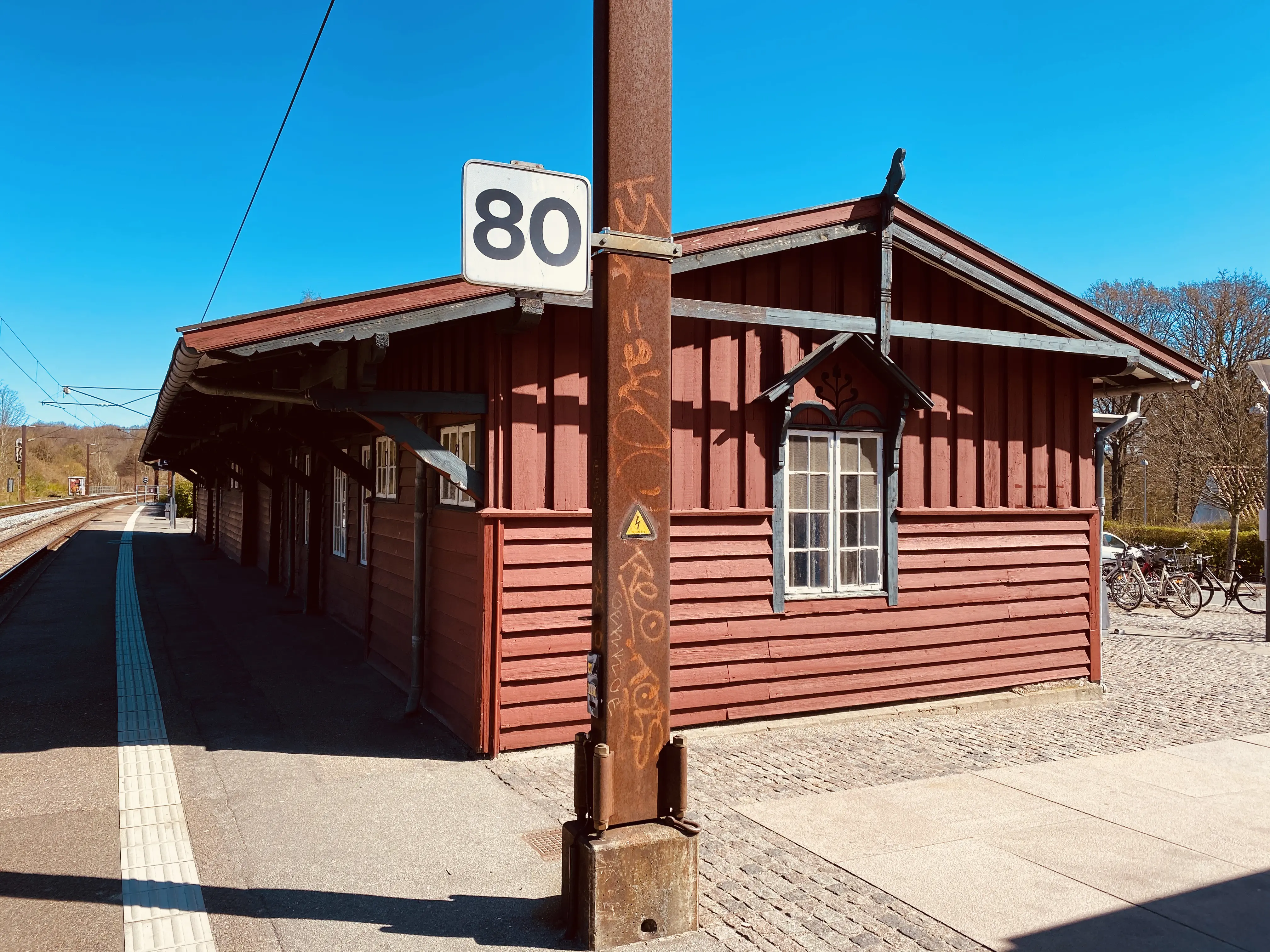 Billede af Espergærde Station.