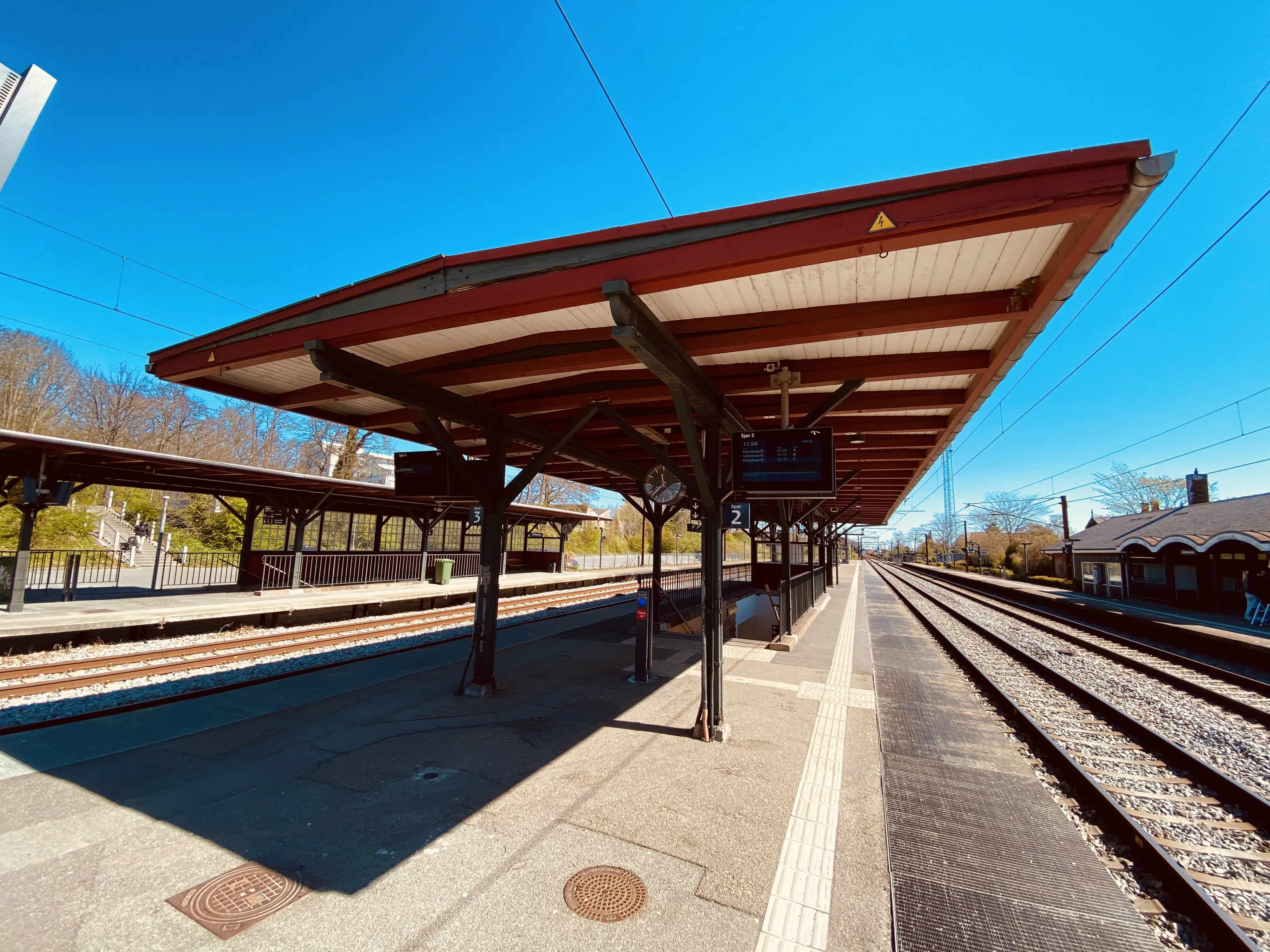 Billede af Snekkersten Station.