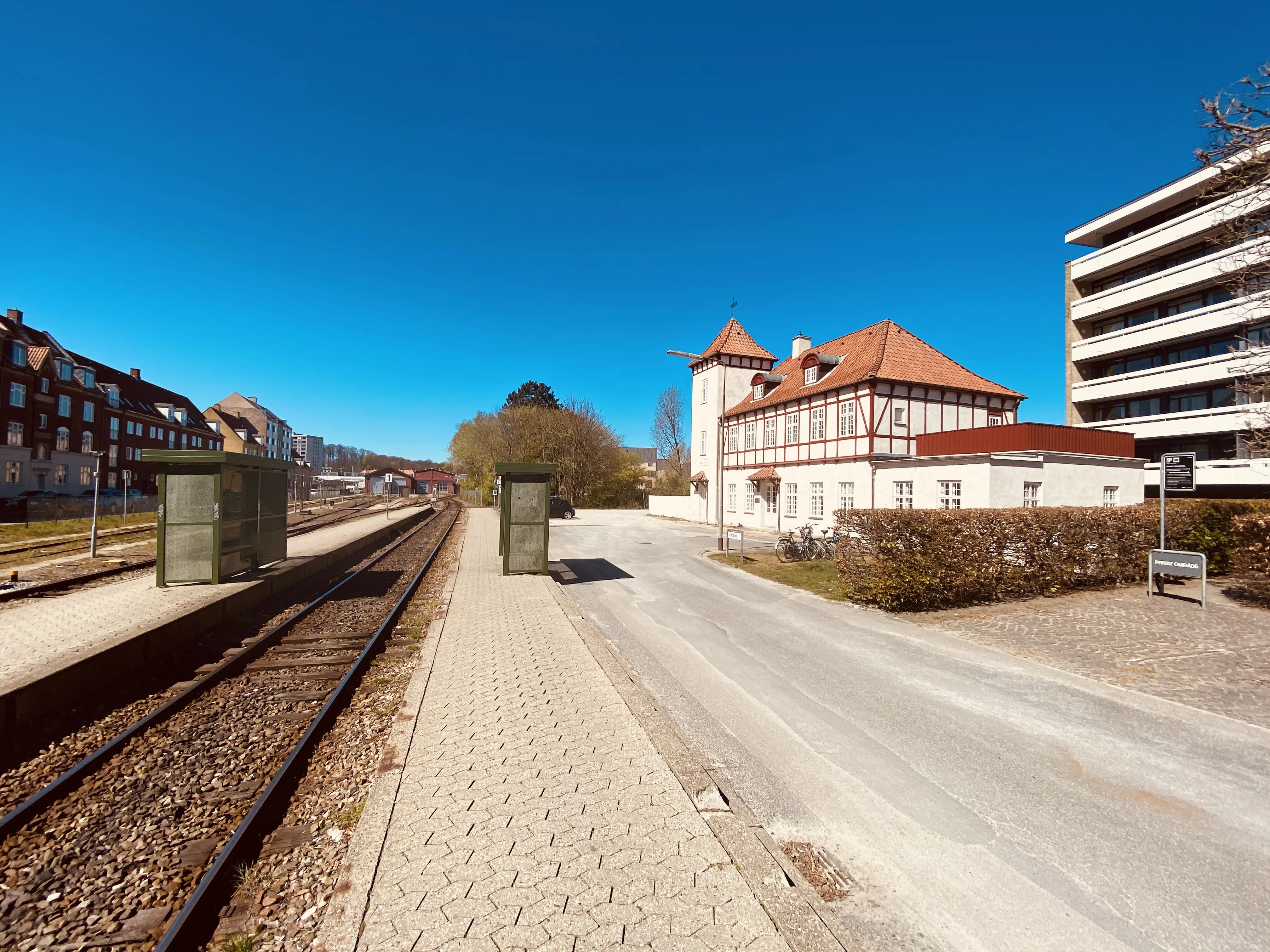 Billede af Grønnehave Station.