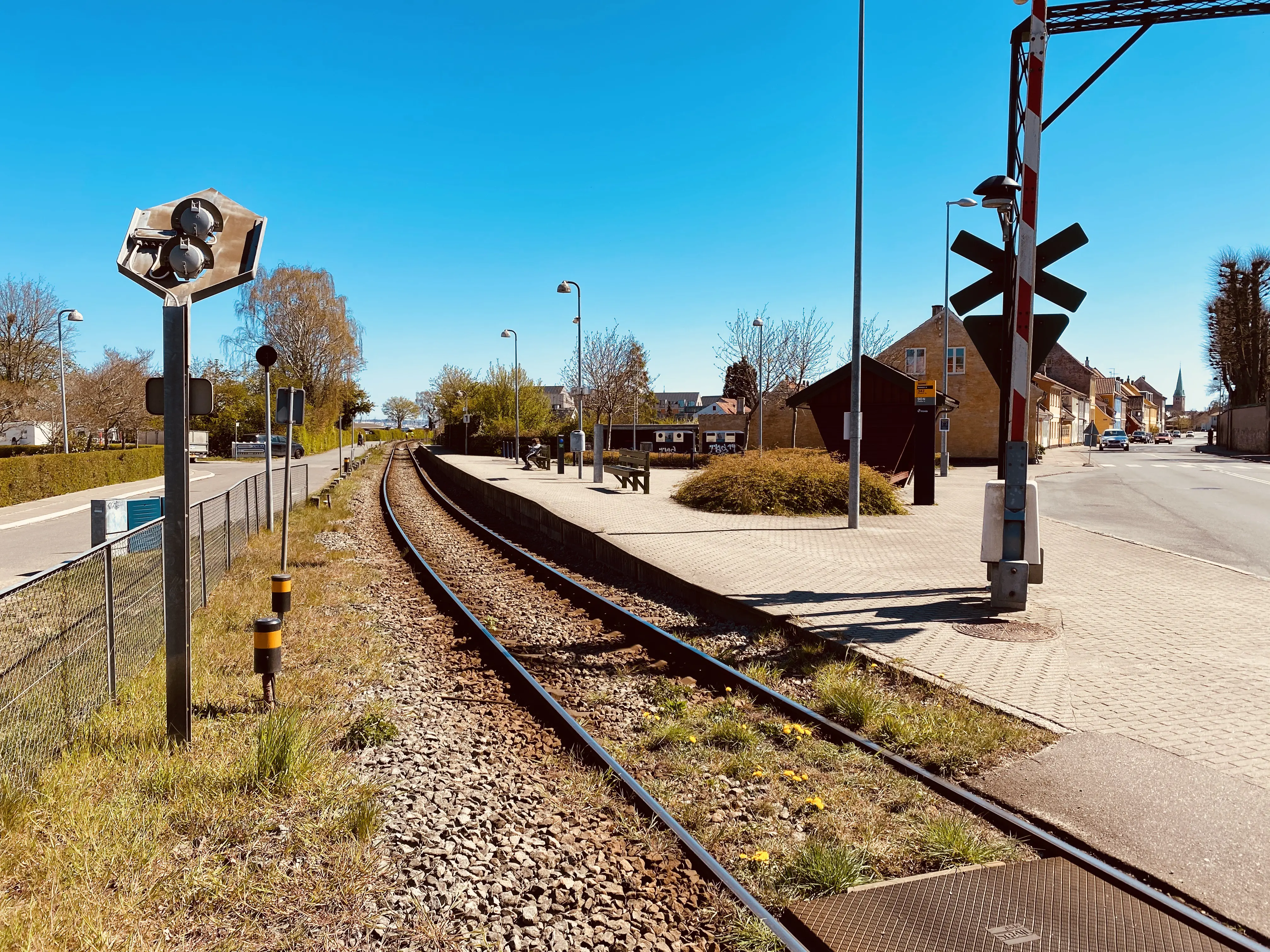 Billede af Marienlyst Trinbræt. Billede af Marienlyst Trinbræt.