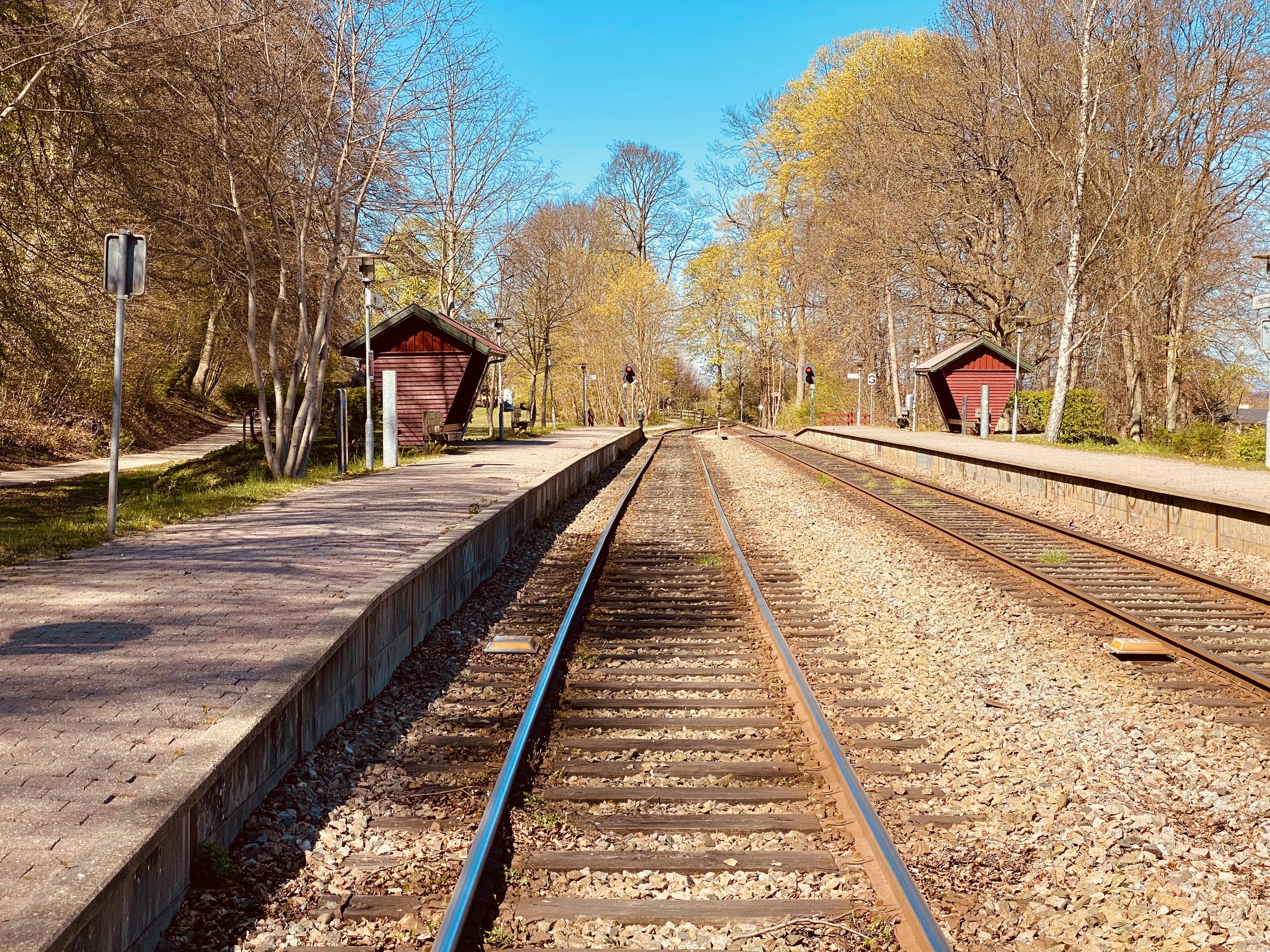 Billede af Højstrup Trinbræt. Billede af Højstrup Trinbræt.