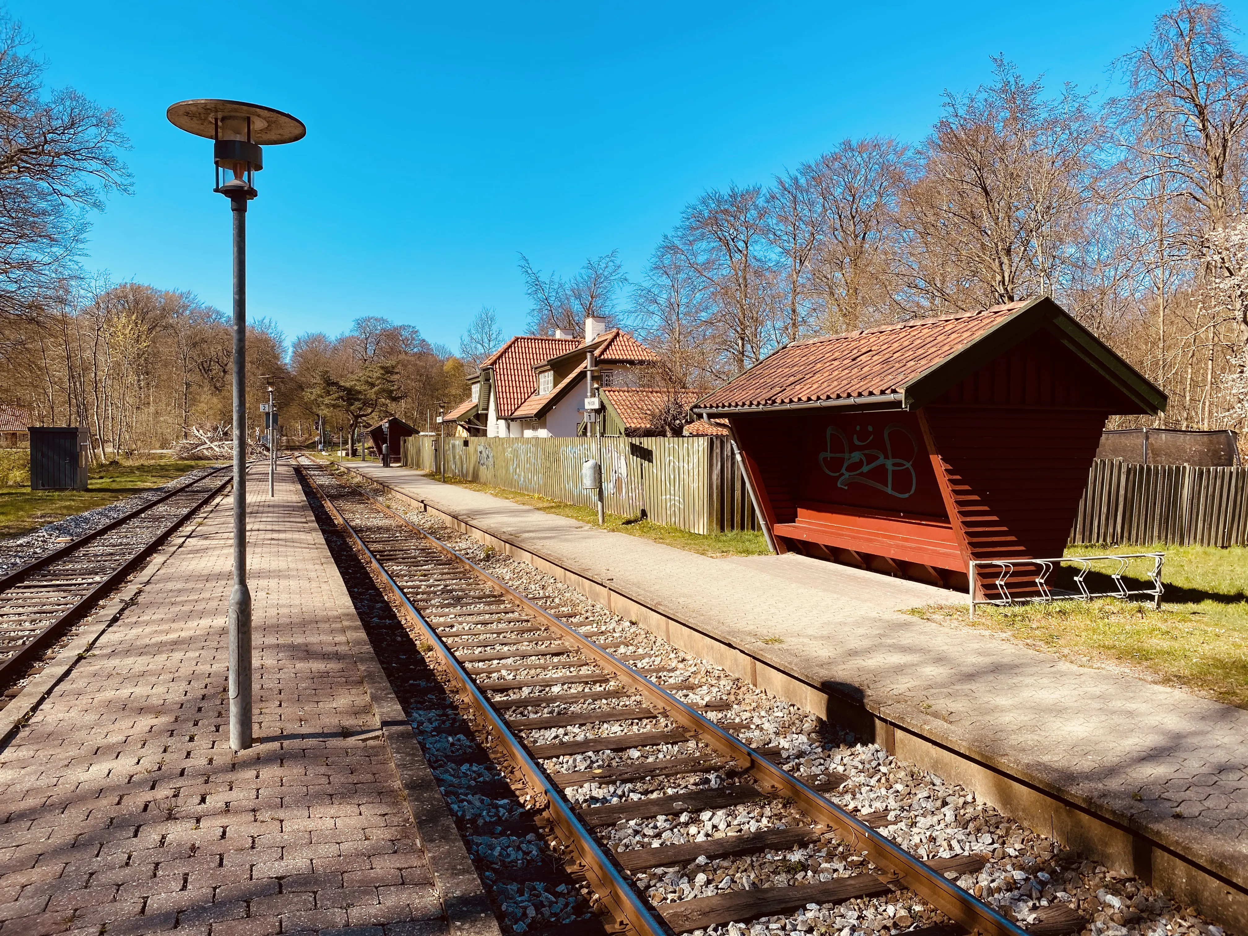 Billede af Hellebæk Station. Billede af Hellebæk Station.