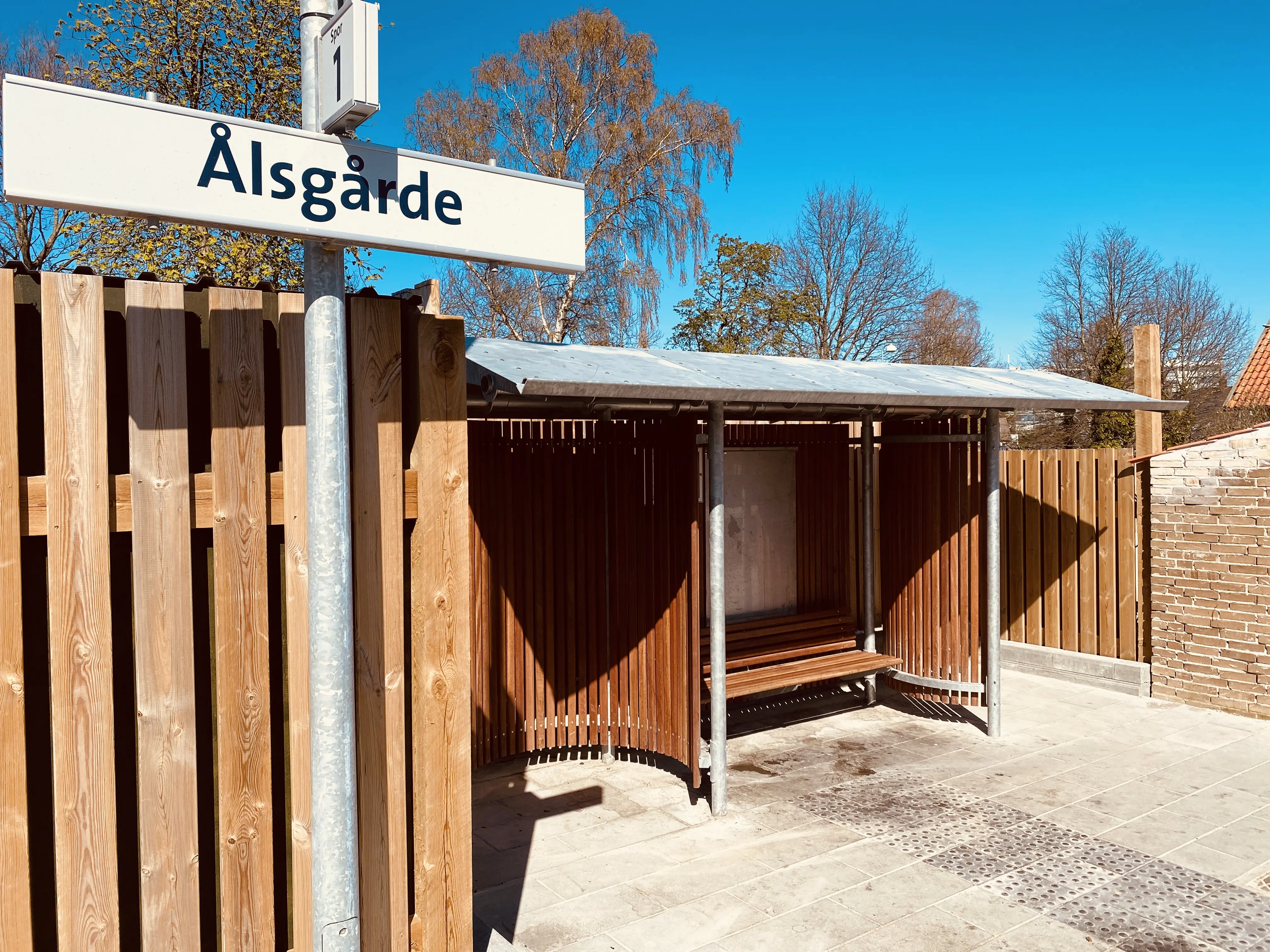 Billede af Ålsgårde Station.