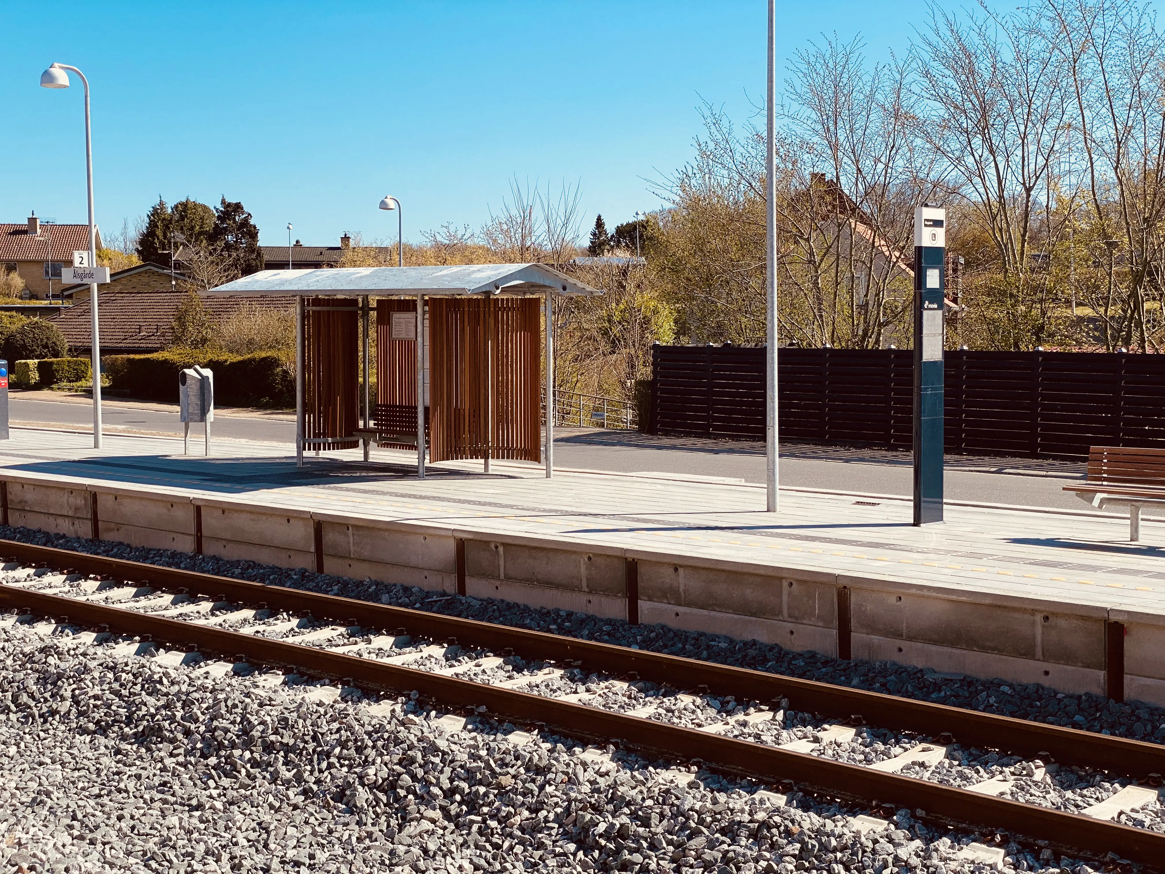 Billede af Ålsgårde Station.