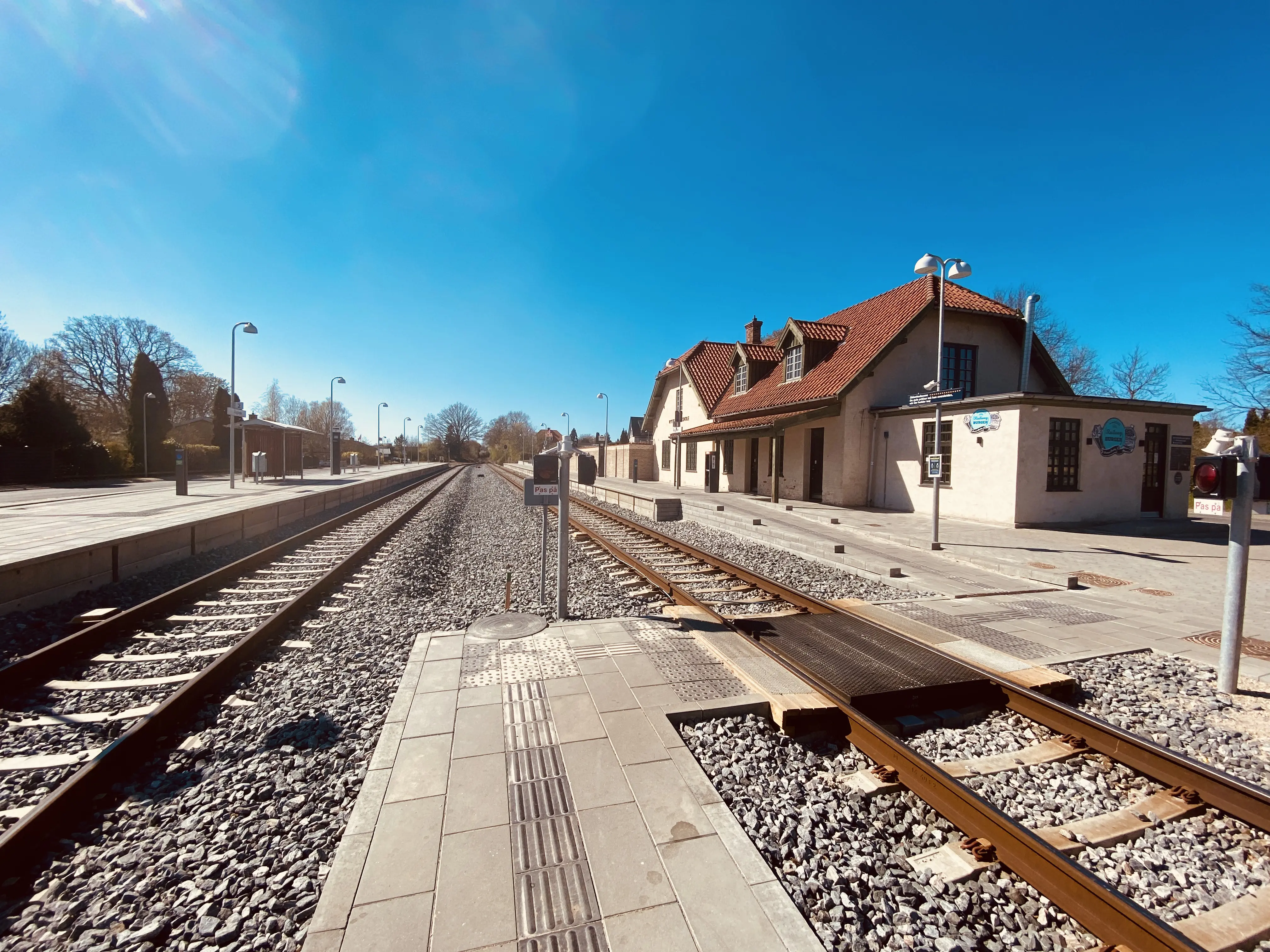 Billede af Ålsgårde Station.