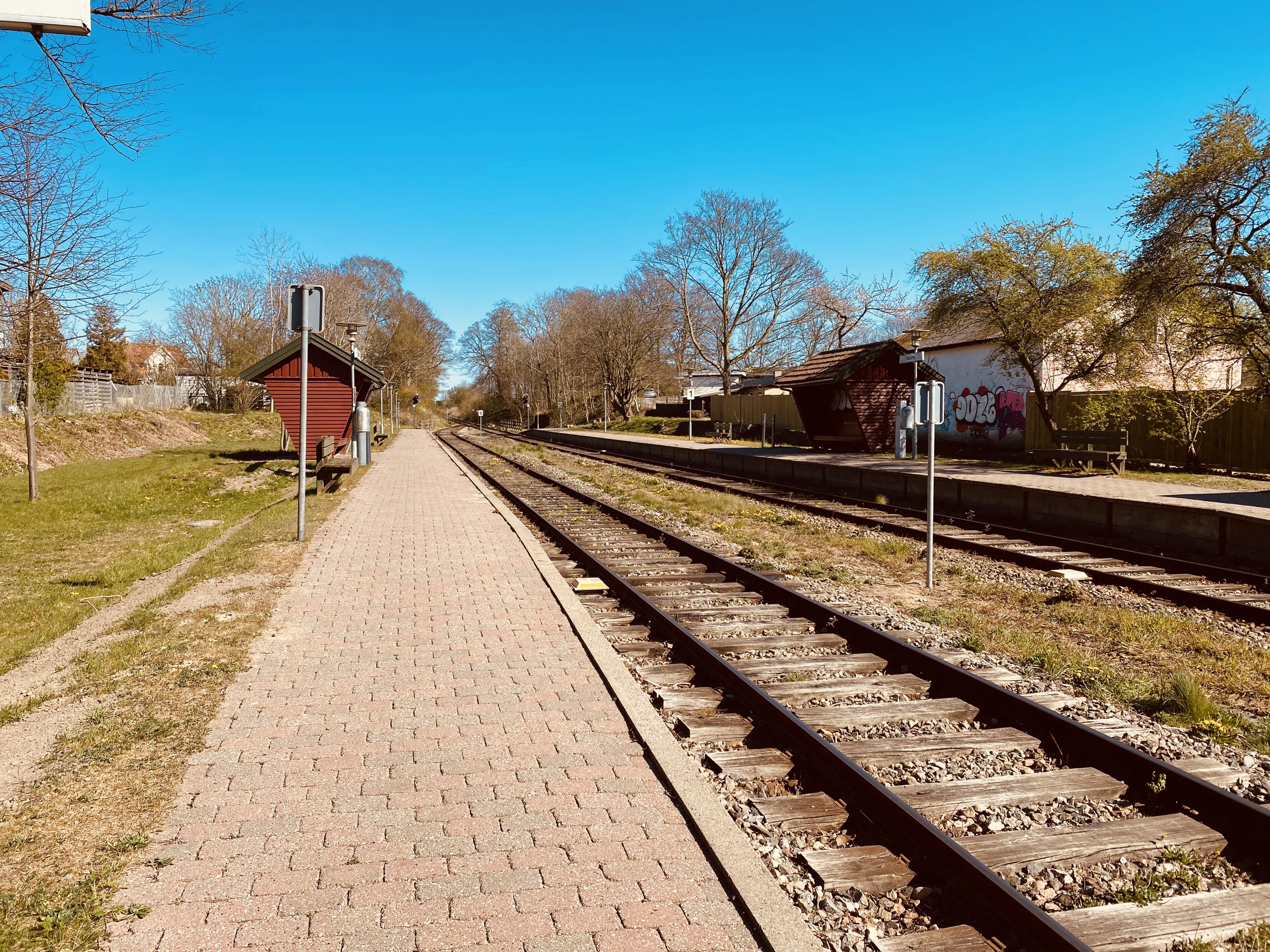 Billede af Saunte Station.