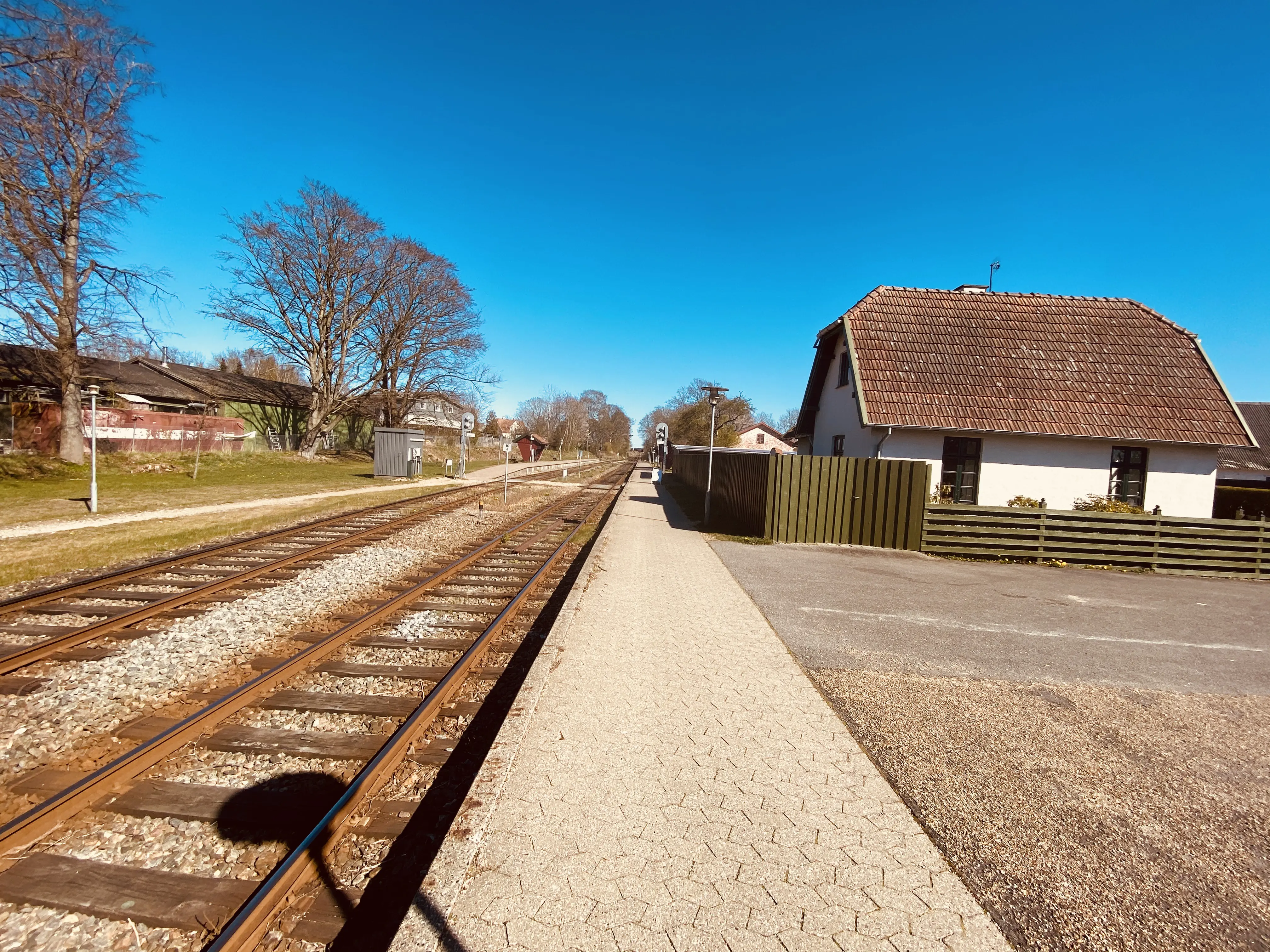 Billede af Saunte Station.