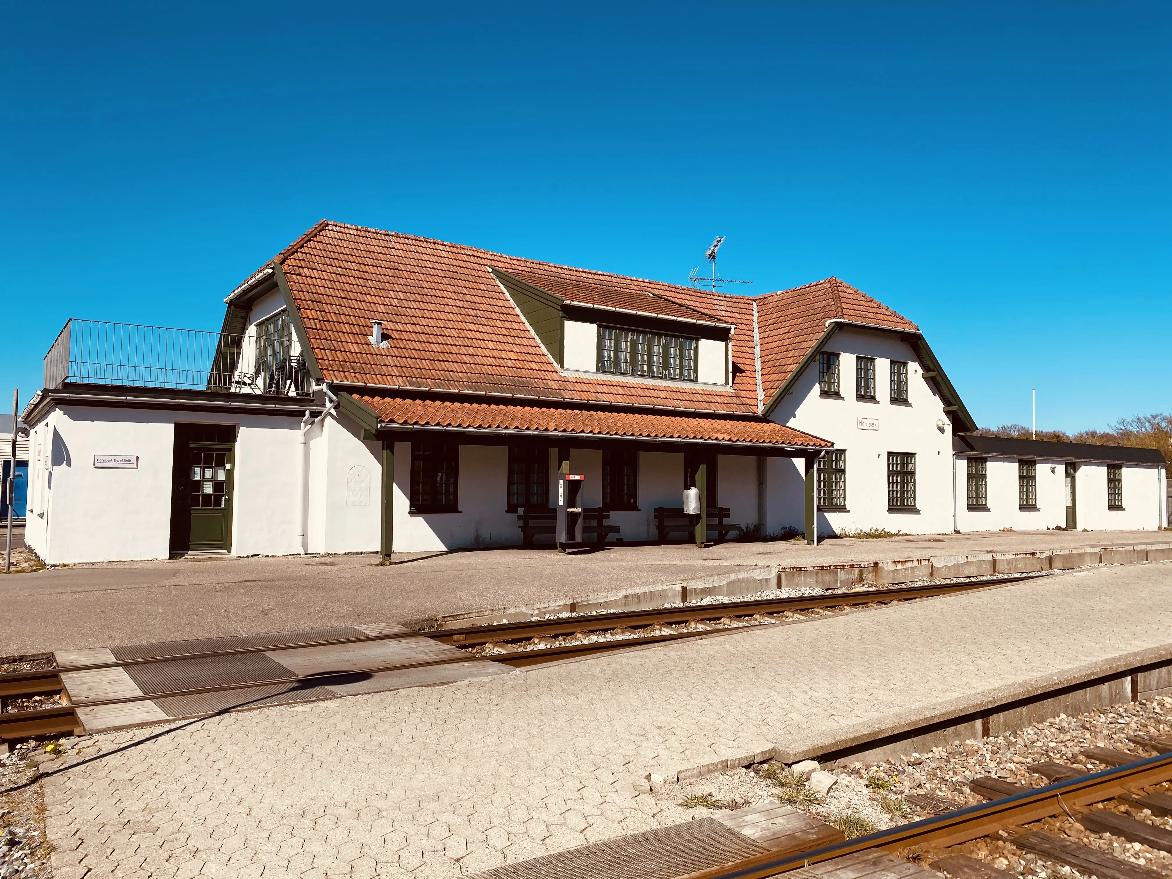 Billede af Hornbæk Station.