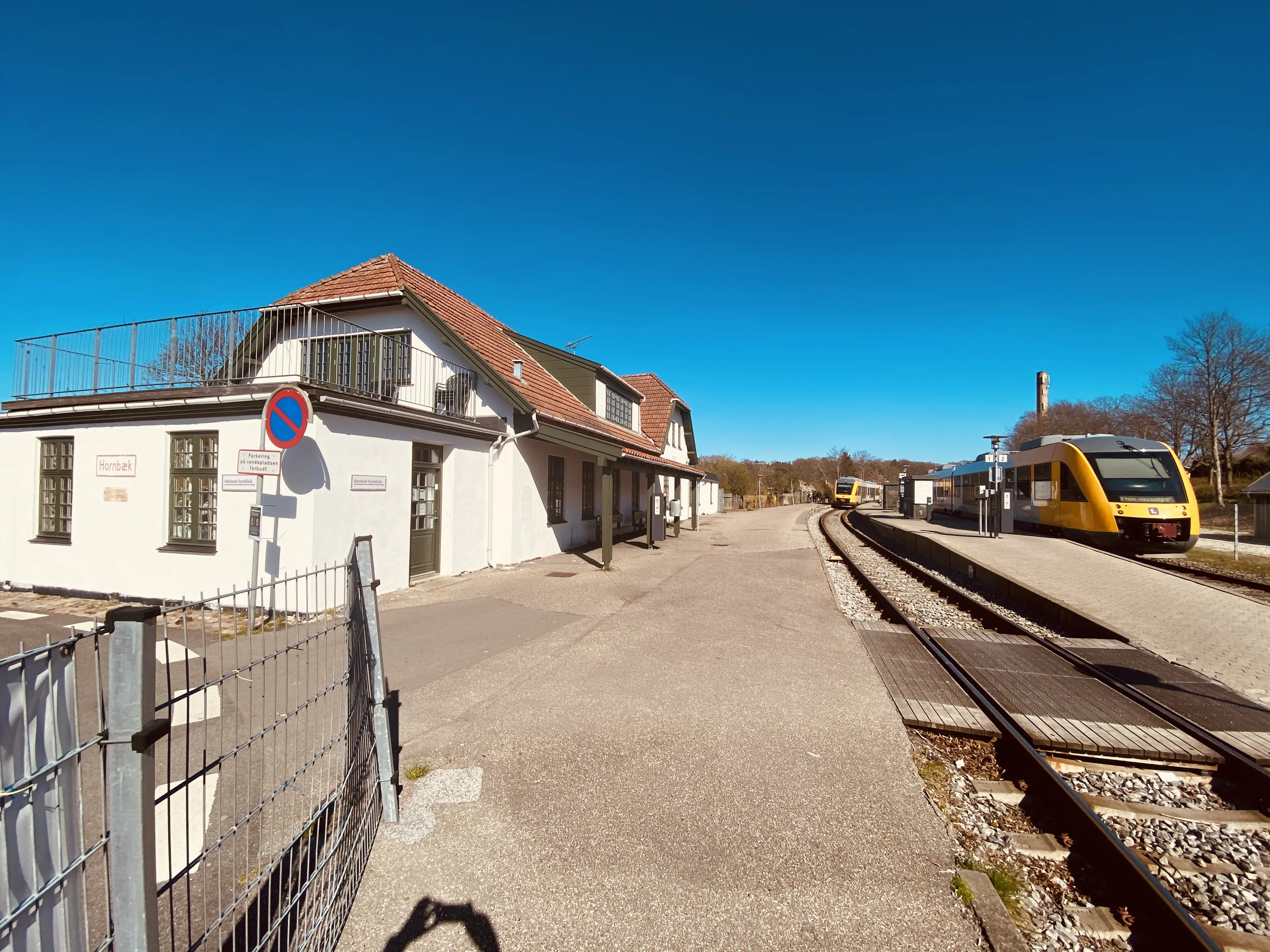 Billede af Hornbæk Station. Billede af Hornbæk Station.
