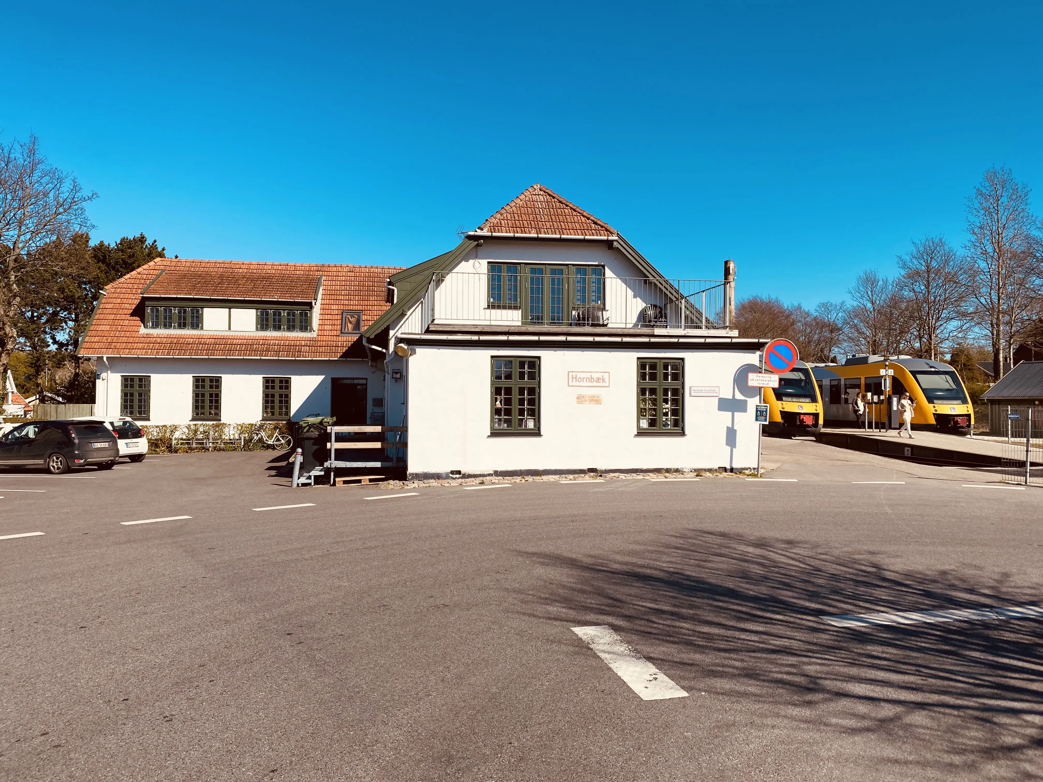 Billede af Hornbæk Station.