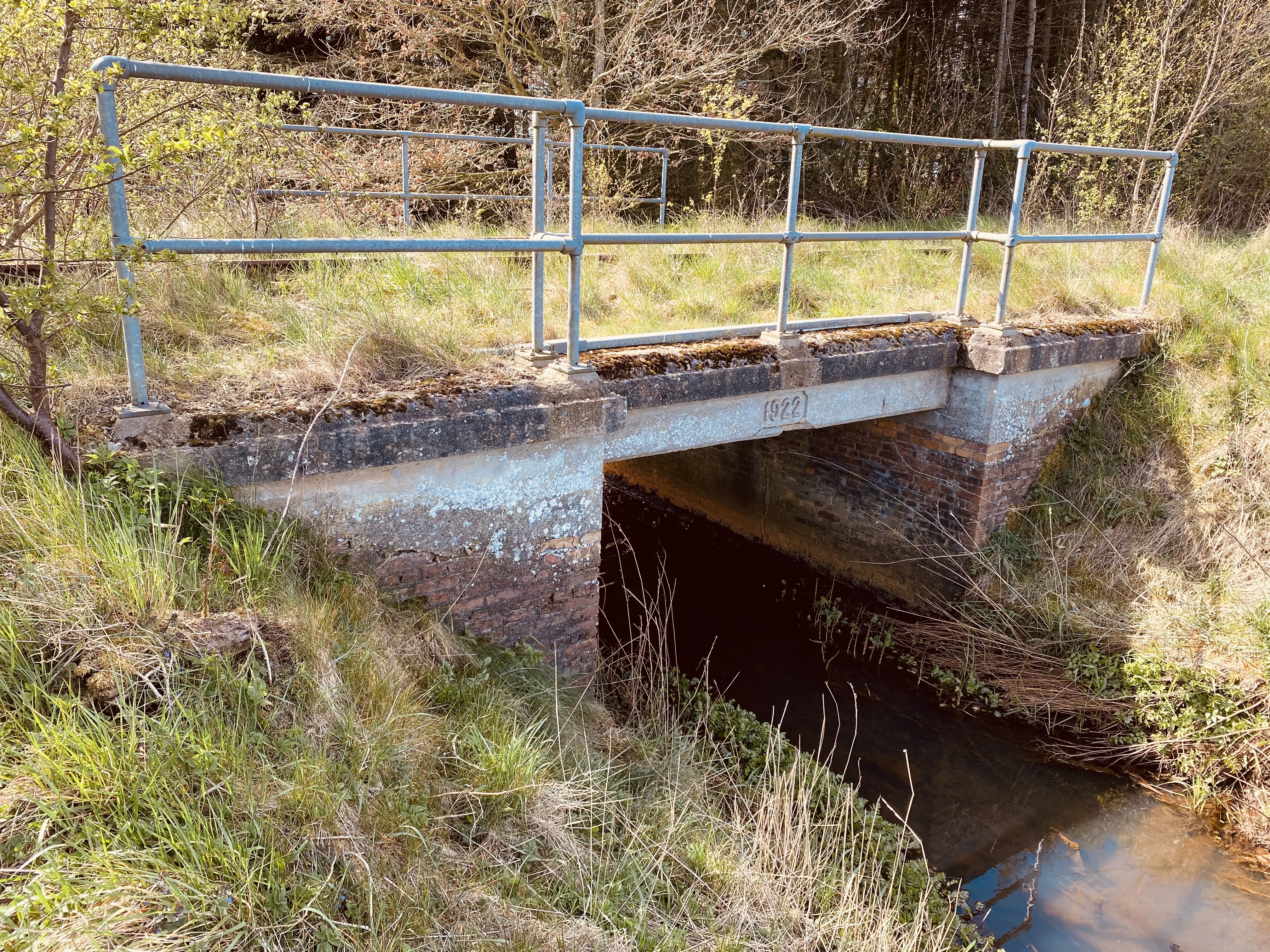 Billede af Rørkær Trinbræt ind og udkørsel. Billede af Rørkær Trinbræt ind og udkørsel.