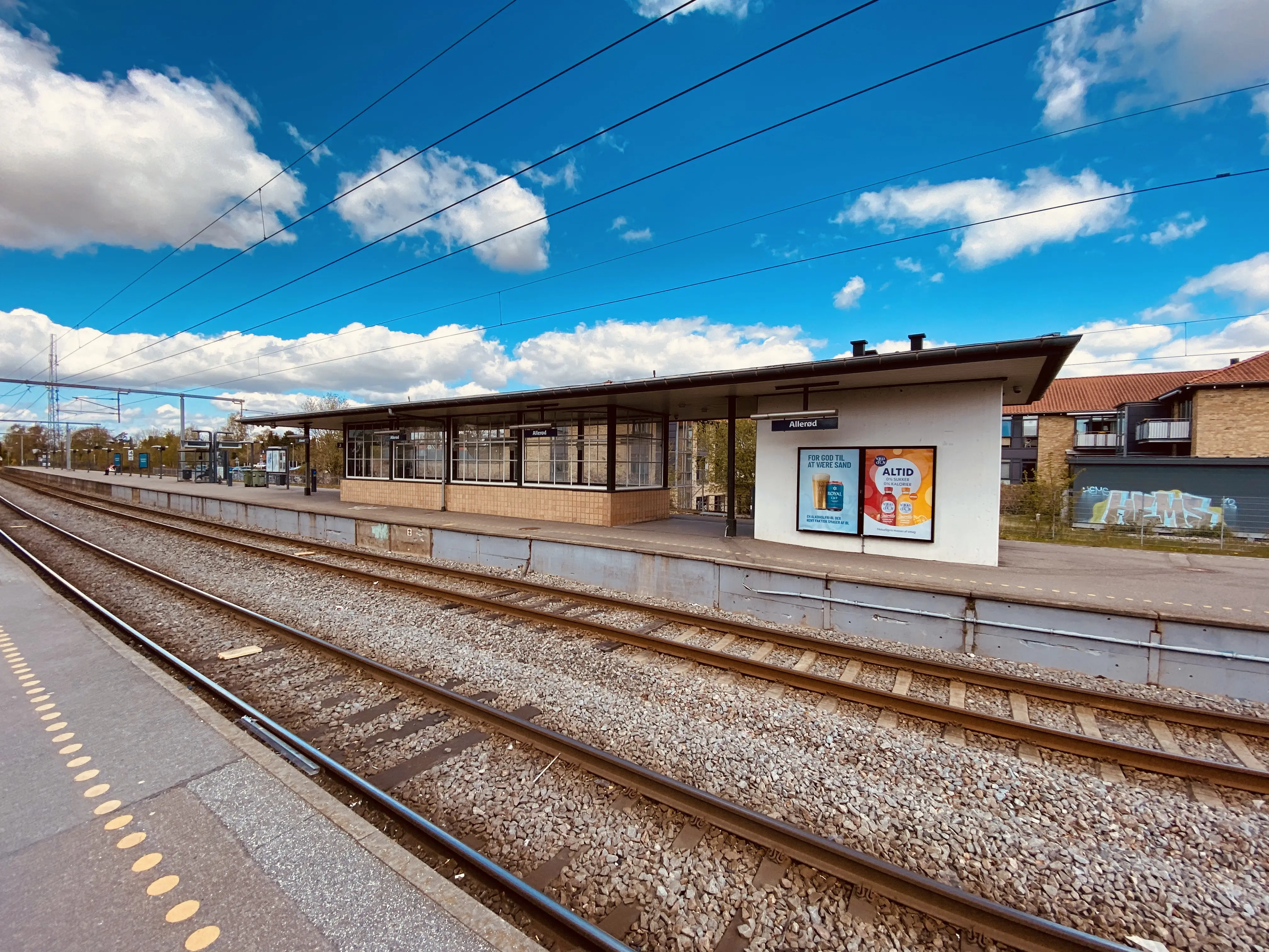 Billede af Allerød Station.