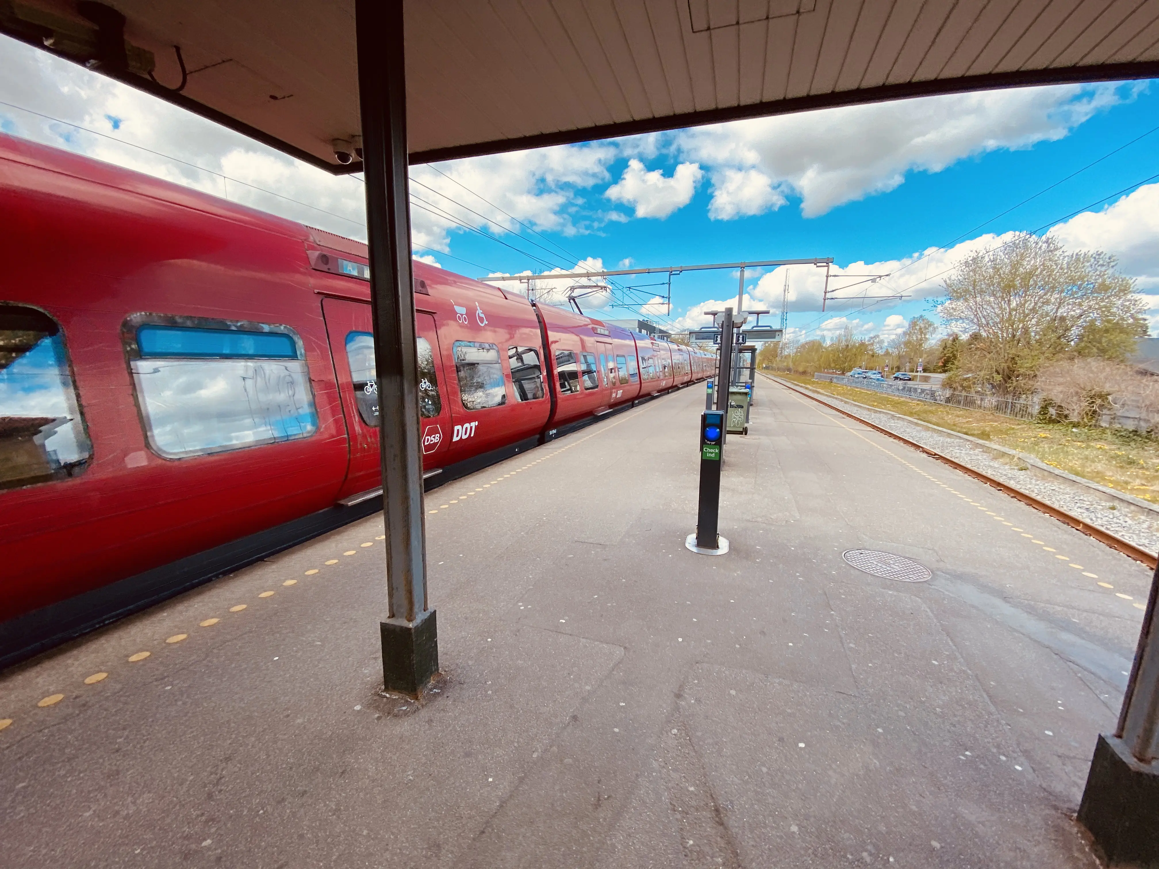 Billede af Allerød Station.