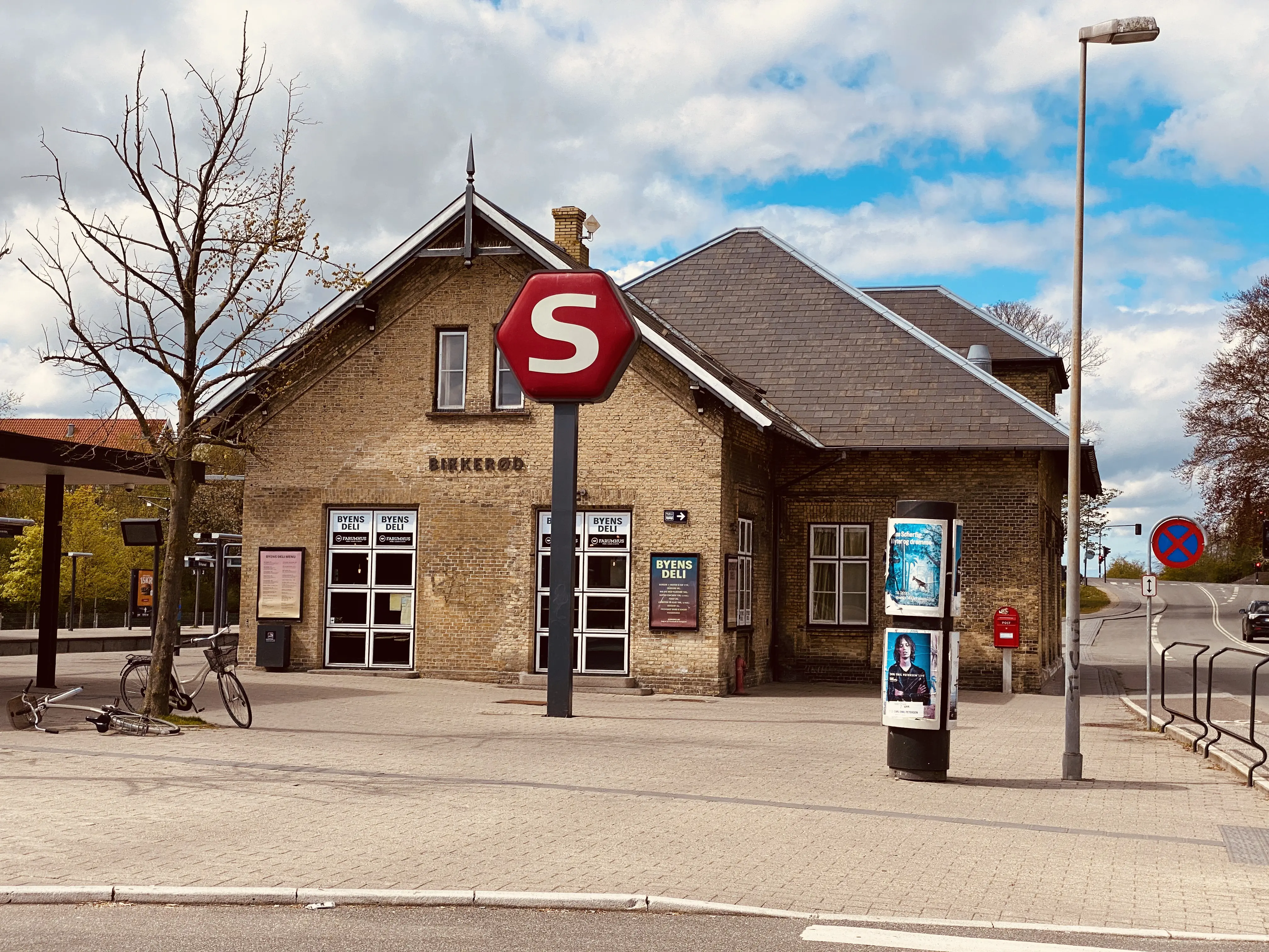 Billede af Birkerød Station.