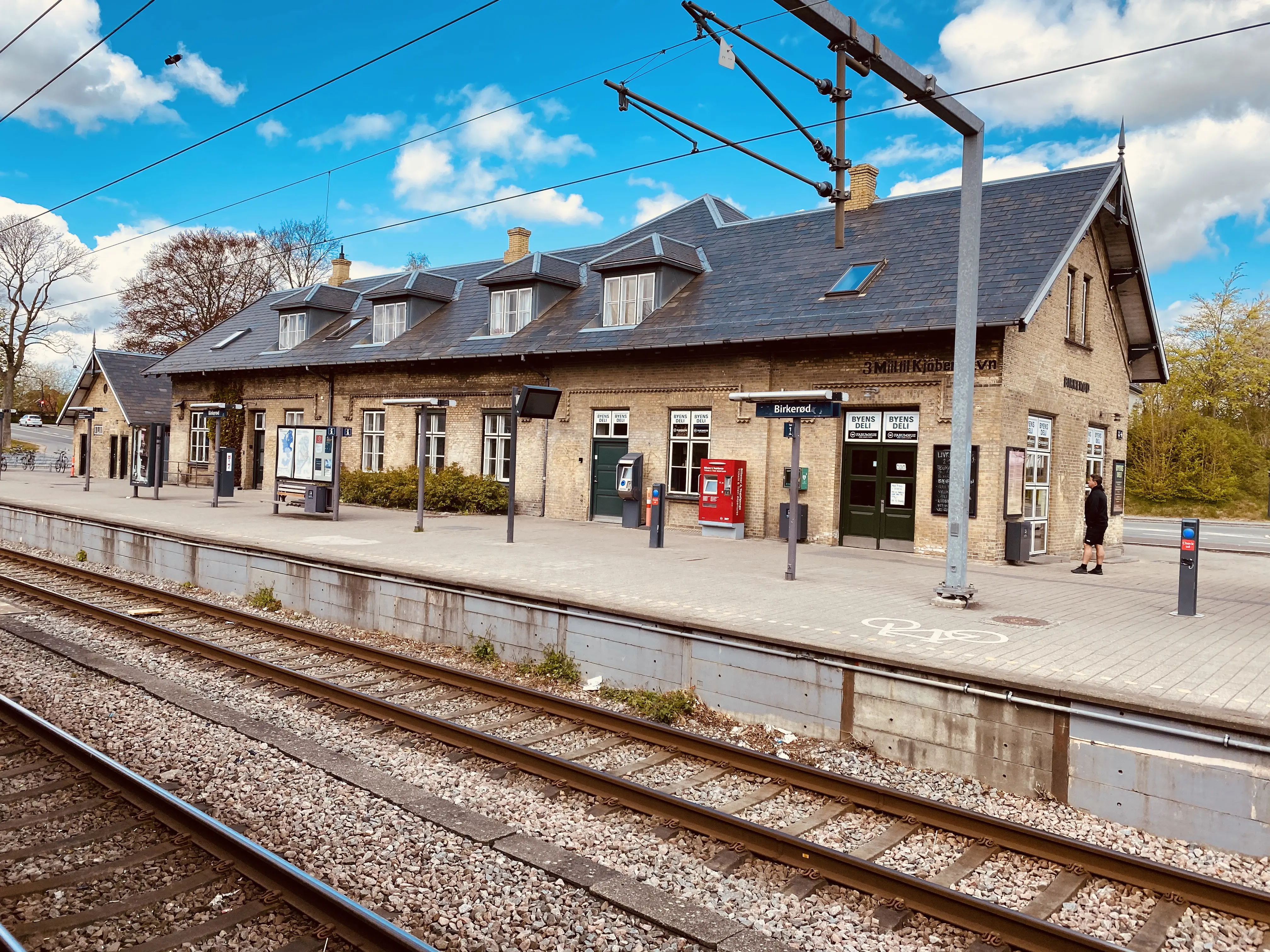 Billede af Birkerød Station.