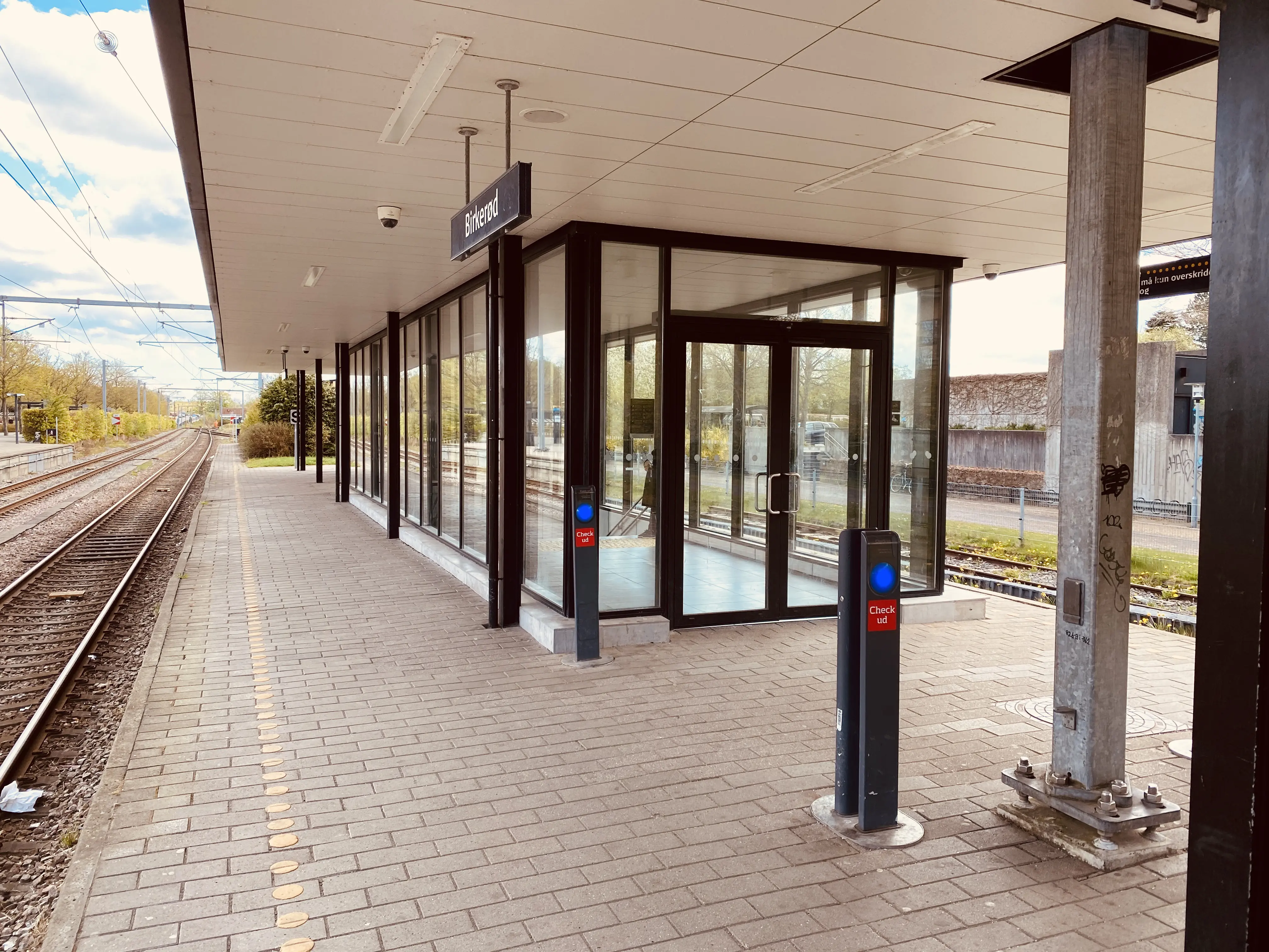 Billede af Birkerød Station. Billede af Birkerød Station.