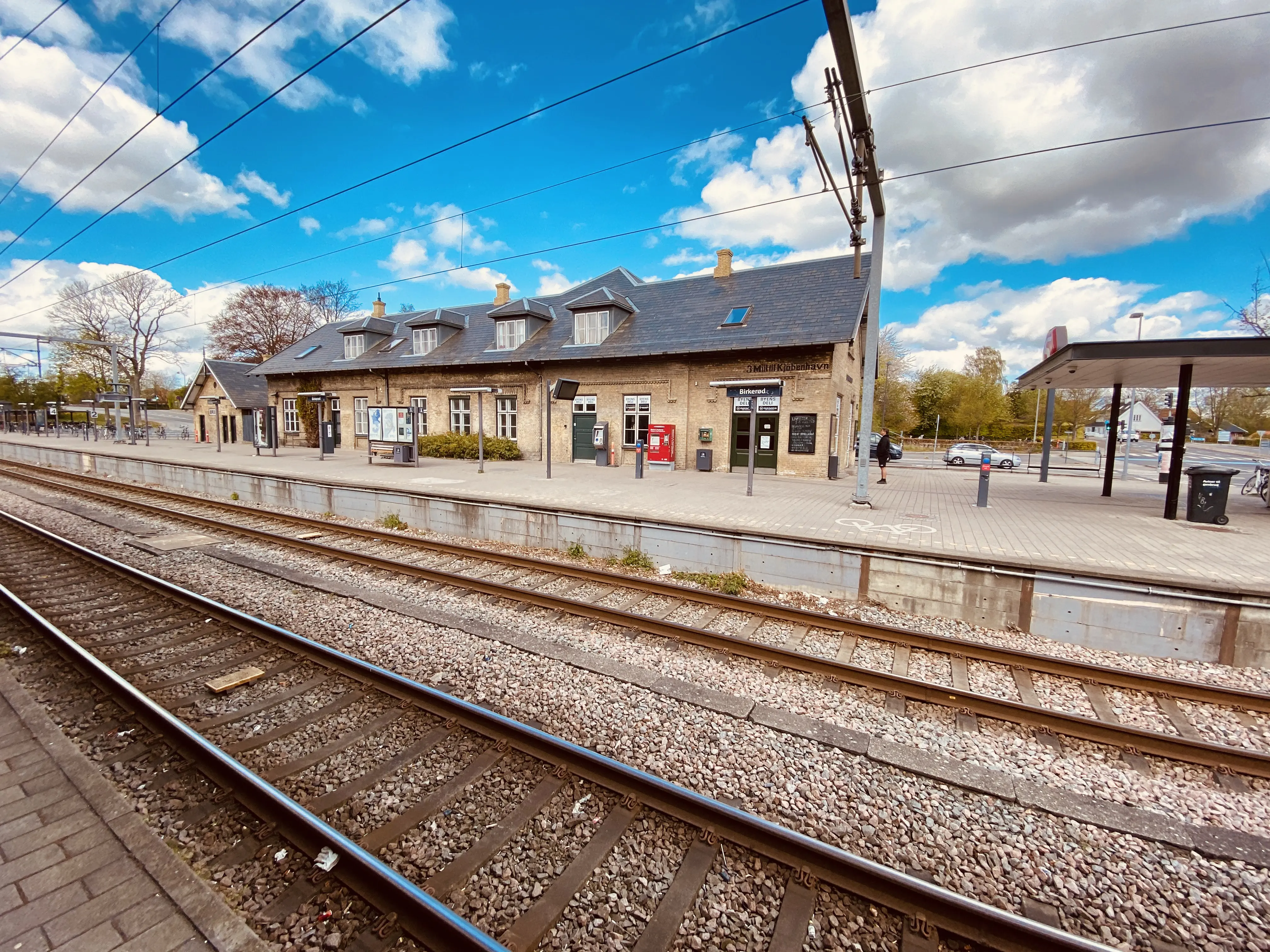 Billede af Birkerød Station.