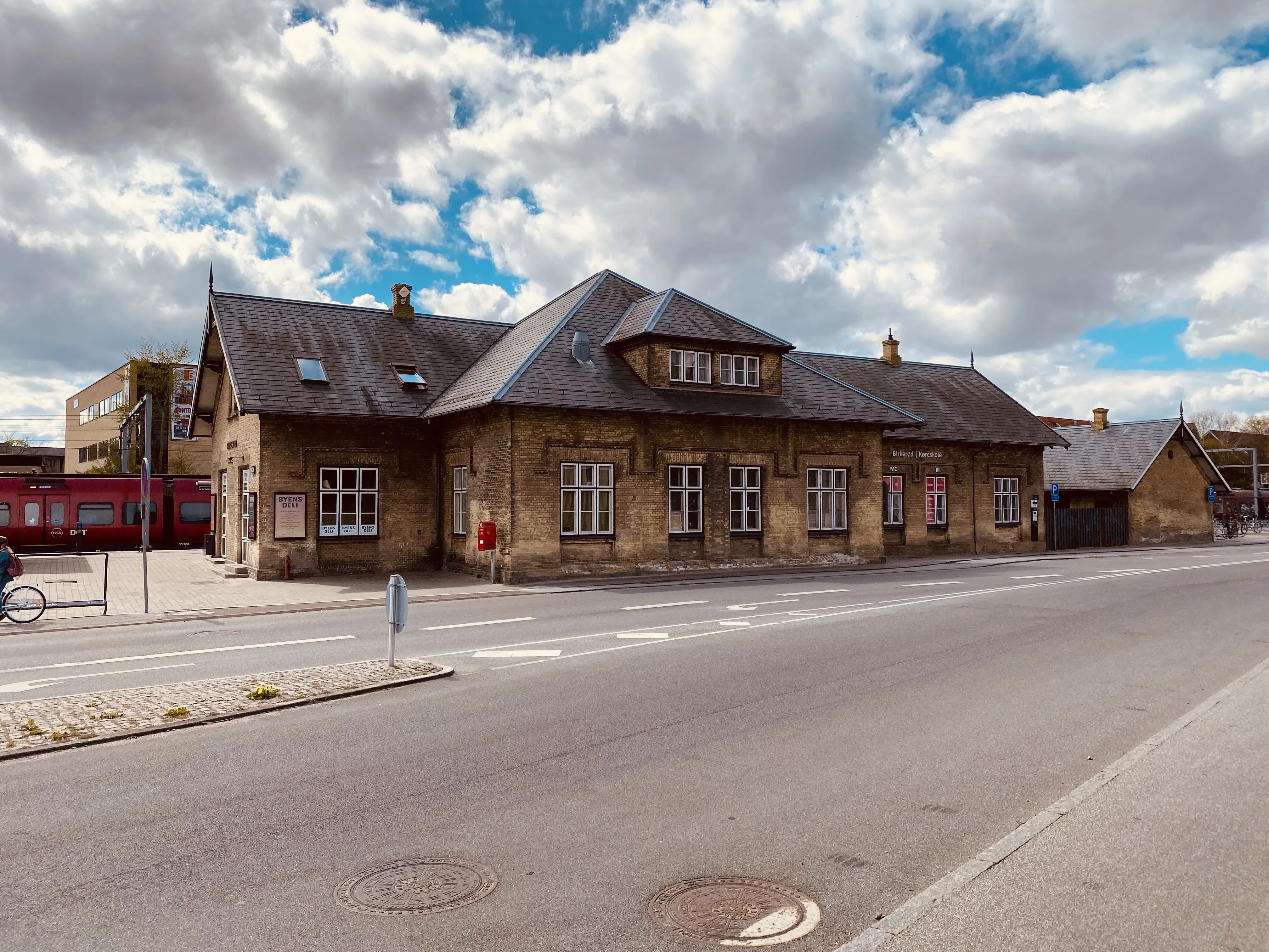 Billede af Birkerød Station.