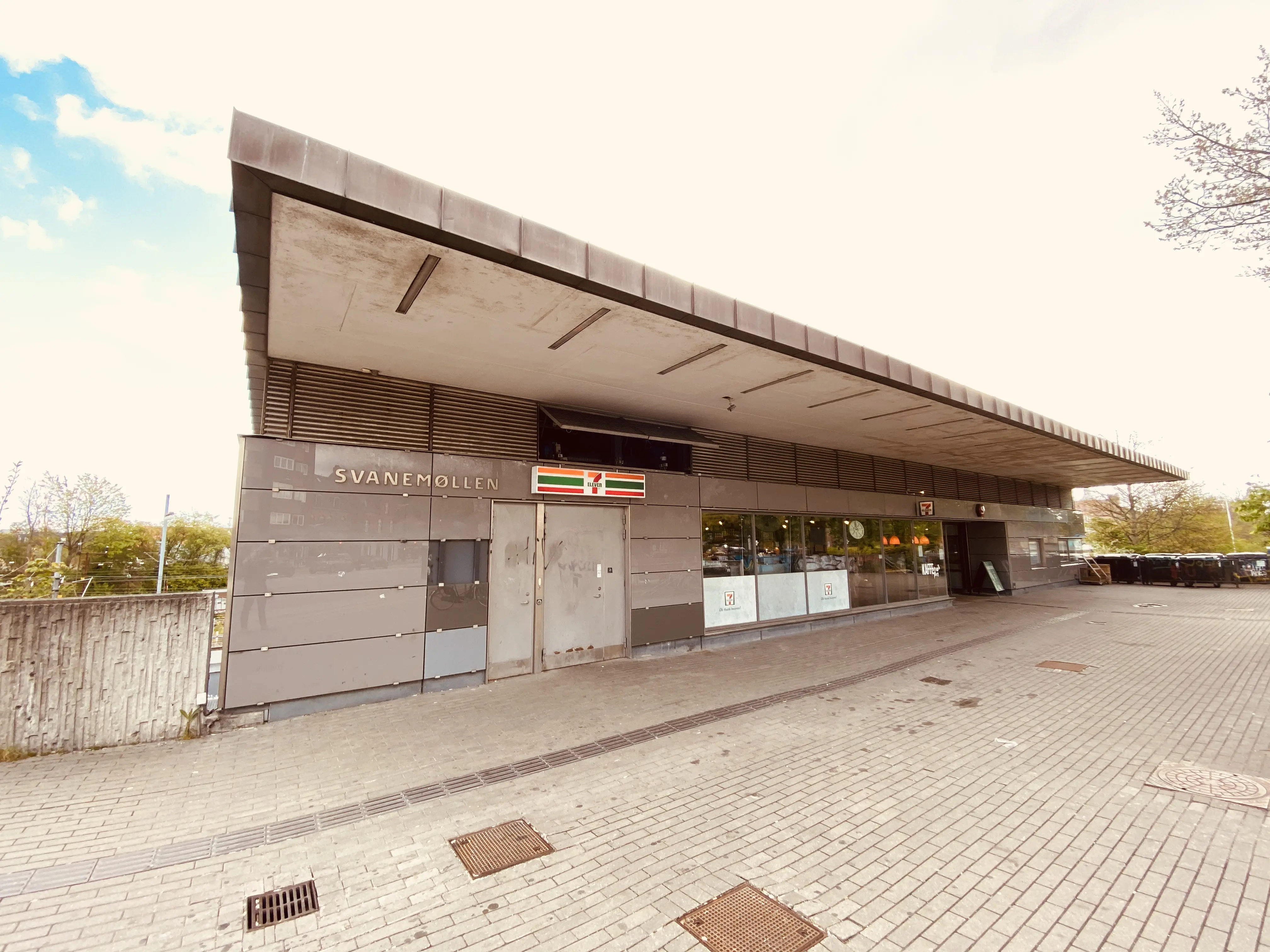 Billede af Svanemøllen S-togsstation. Billede af Svanemøllen S-togsstation.