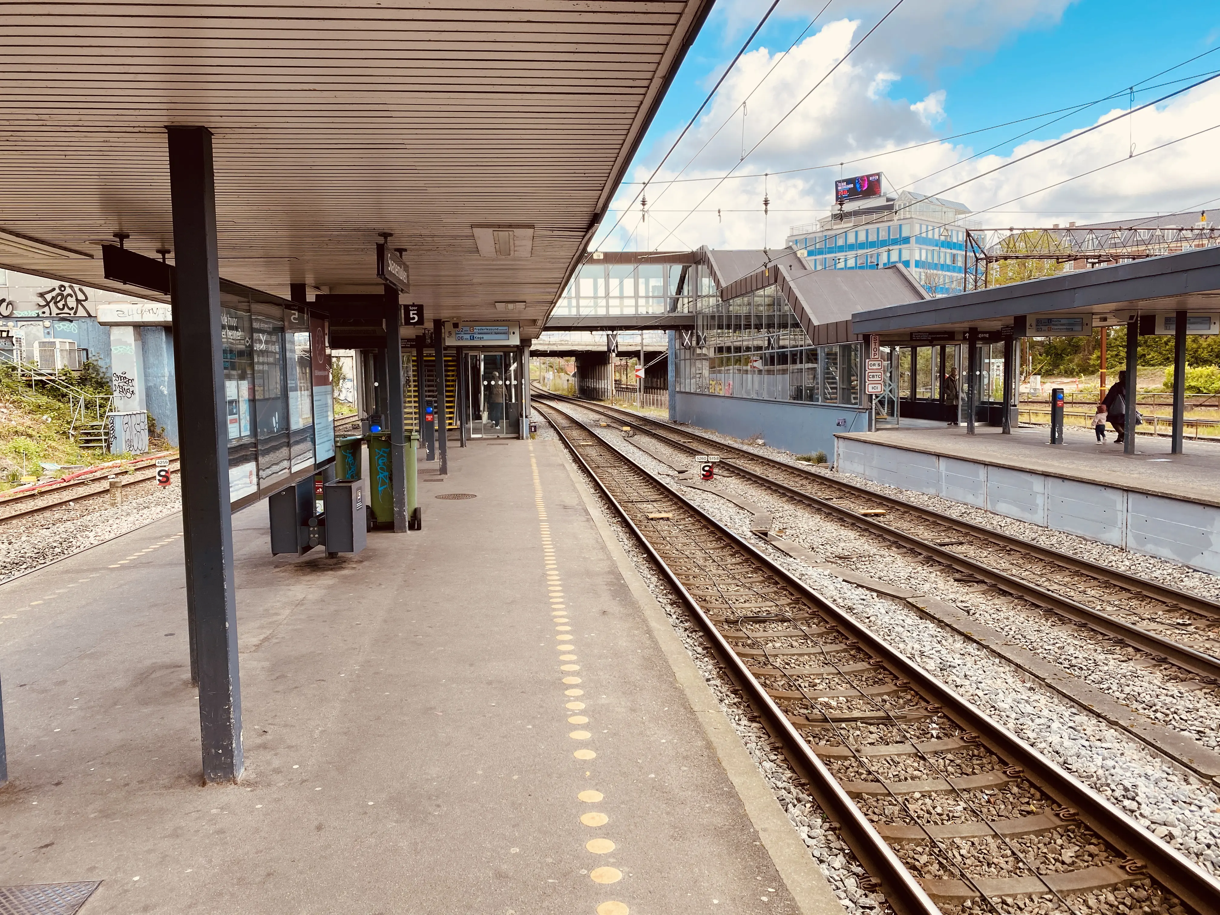 Billede af Svanemøllen S-togsstation. Billede af Svanemøllen S-togsstation.