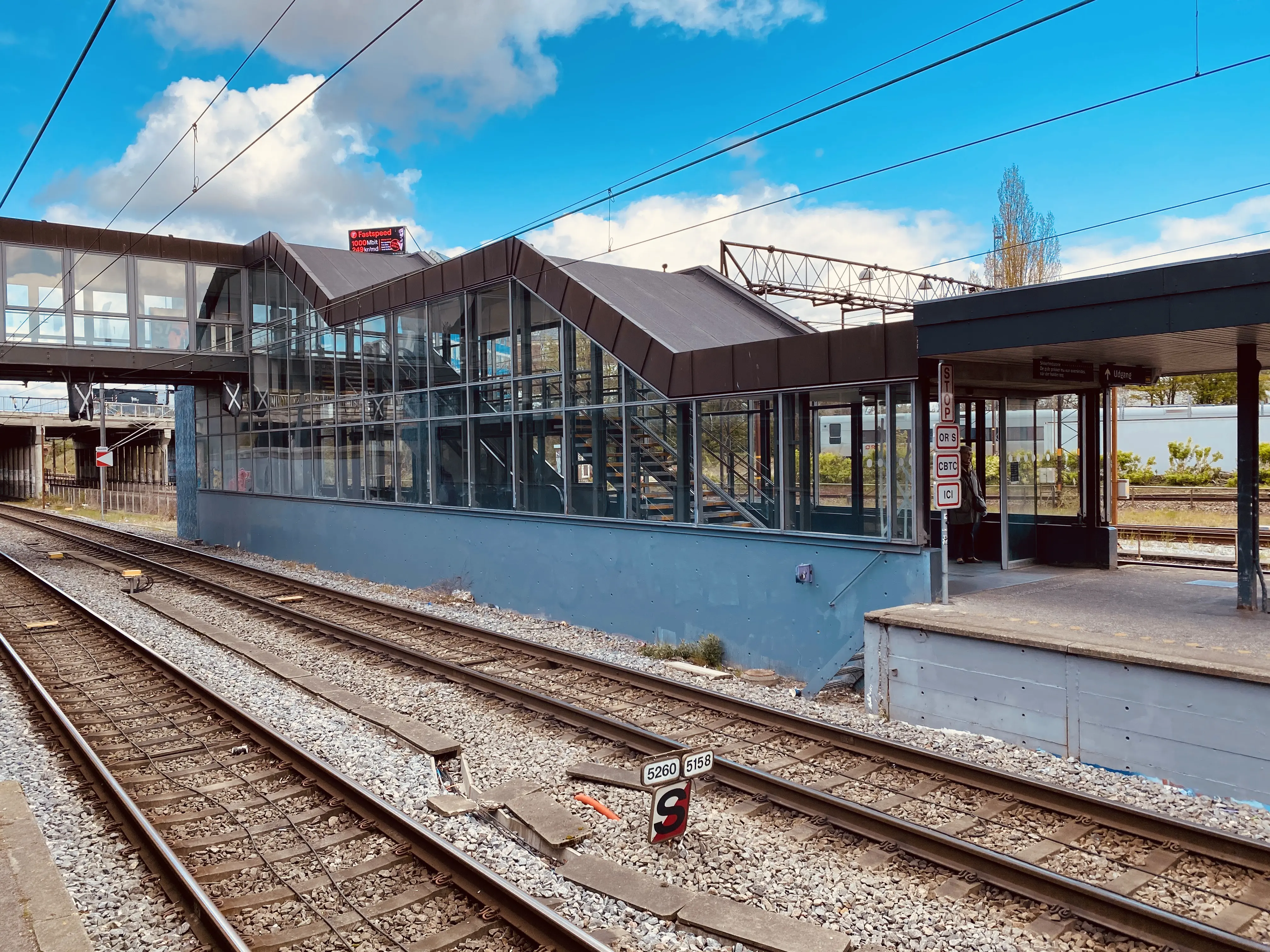 Billede af Svanemøllen S-togsstation. Billede af Svanemøllen S-togsstation.