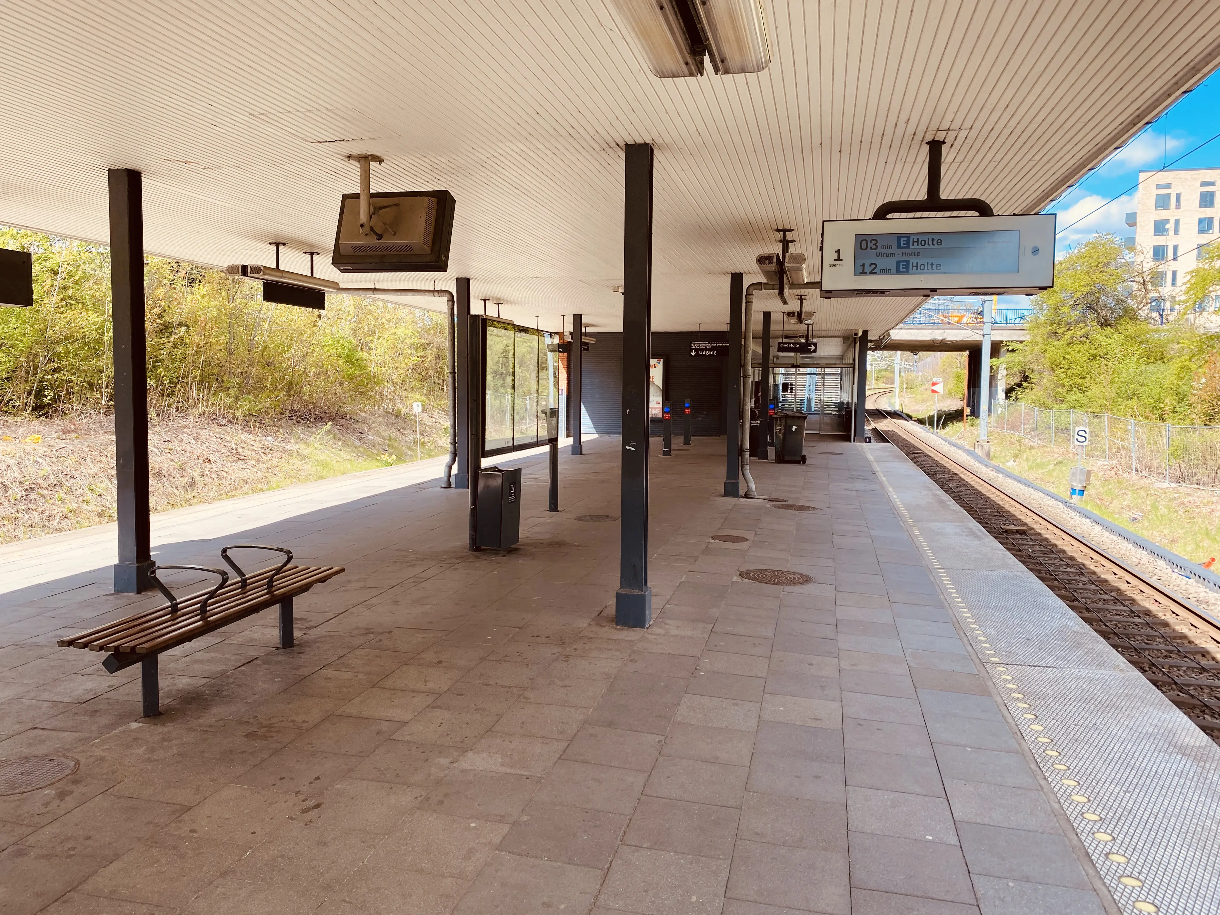 Billede af Sorgenfri S-togstrinbræt. Billede af Sorgenfri S-togstrinbræt.