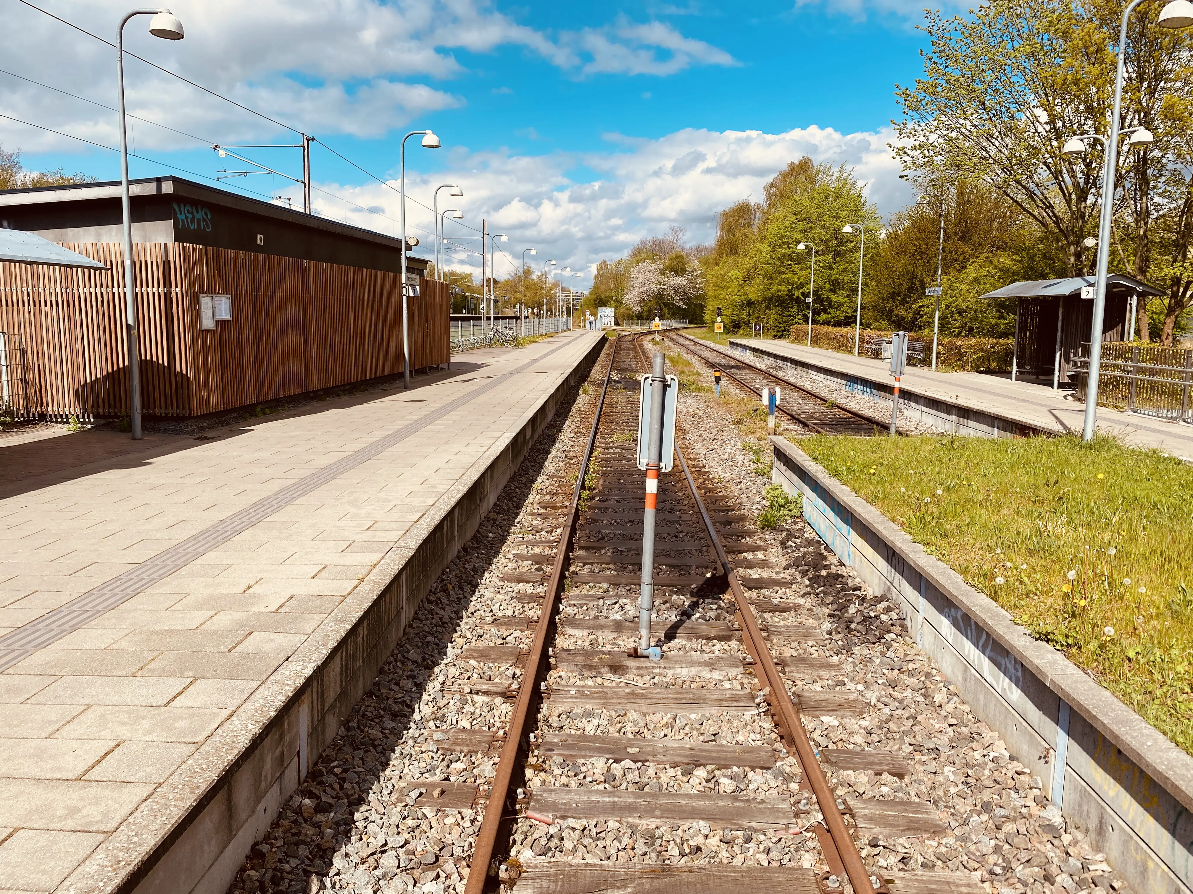 Billede af Jægersborg Lokalbane Station.