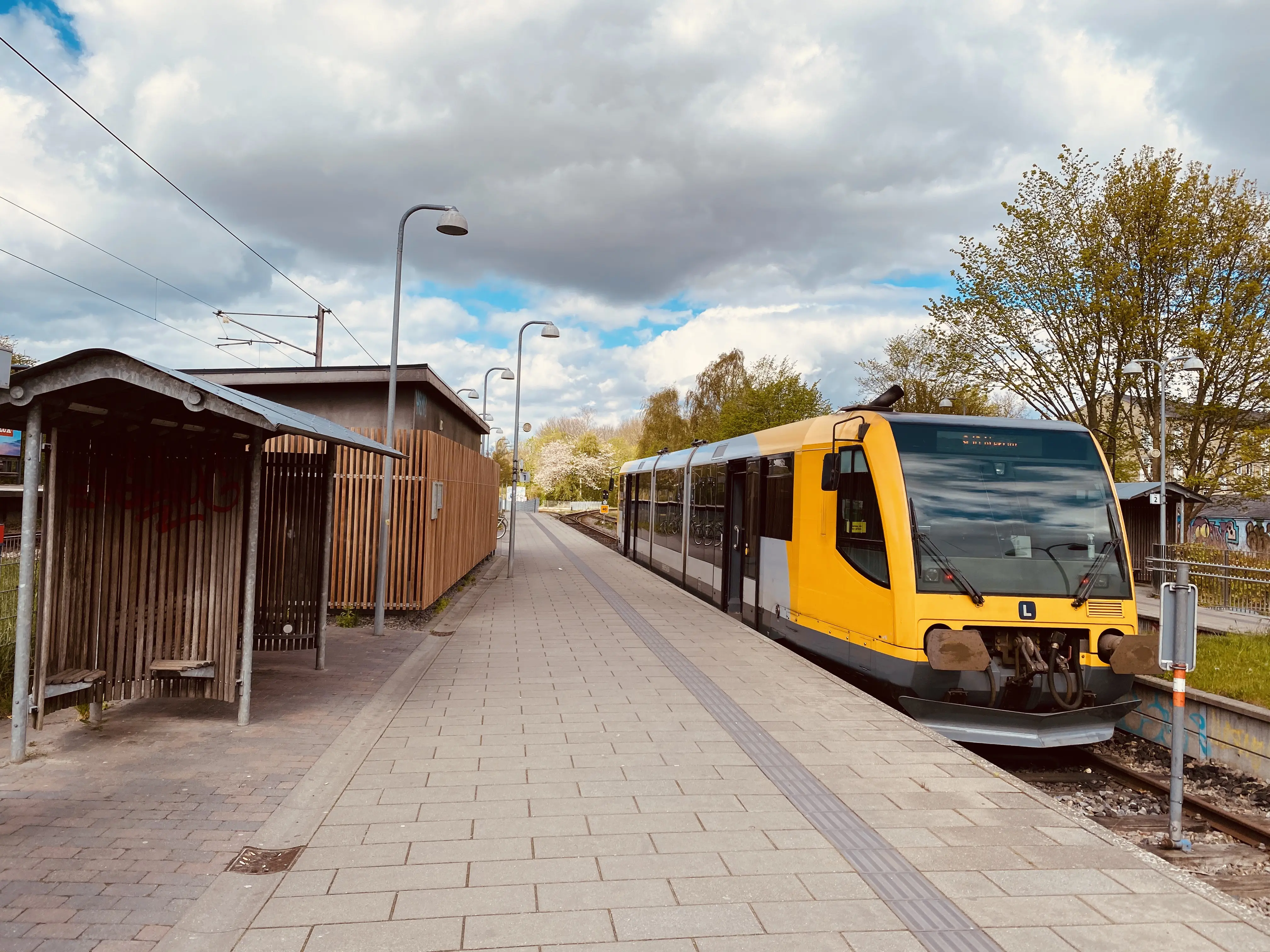 Billede af Jægersborg Lokalbane Station. Billede af Jægersborg Lokalbane Station.