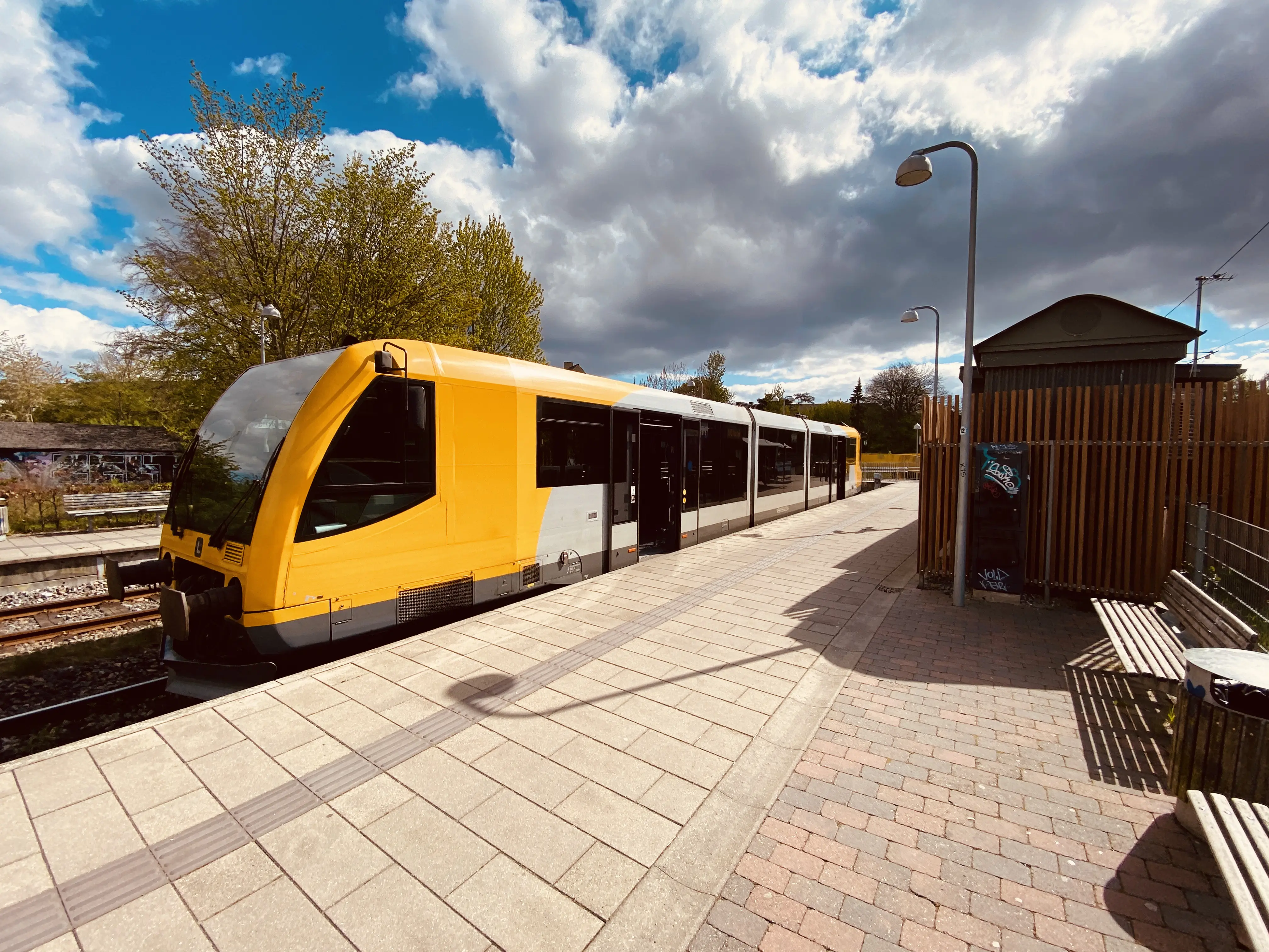 Billede af Jægersborg Lokalbane Station.