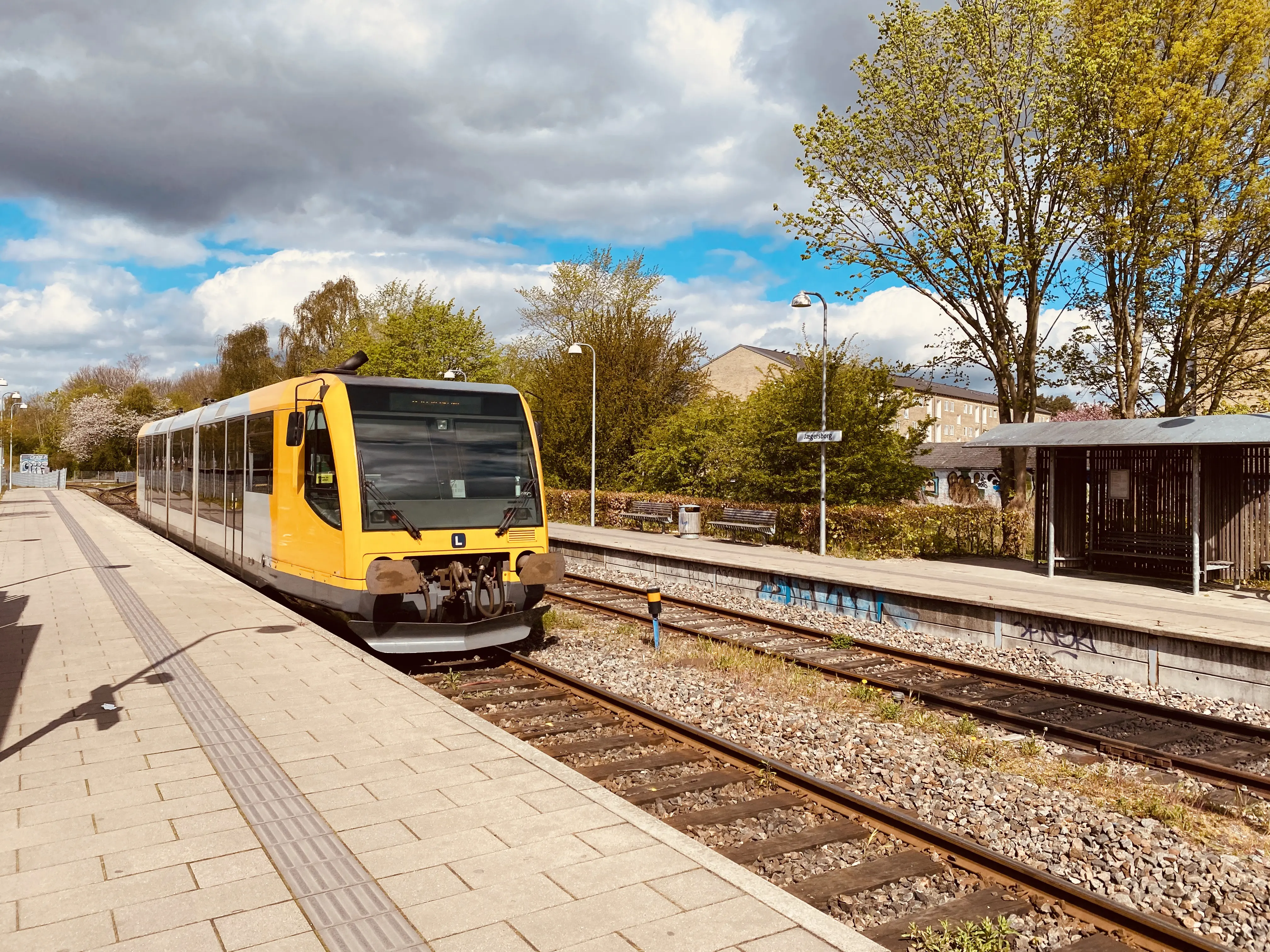 Billede af Jægersborg Lokalbane Station. Billede af Jægersborg Lokalbane Station.