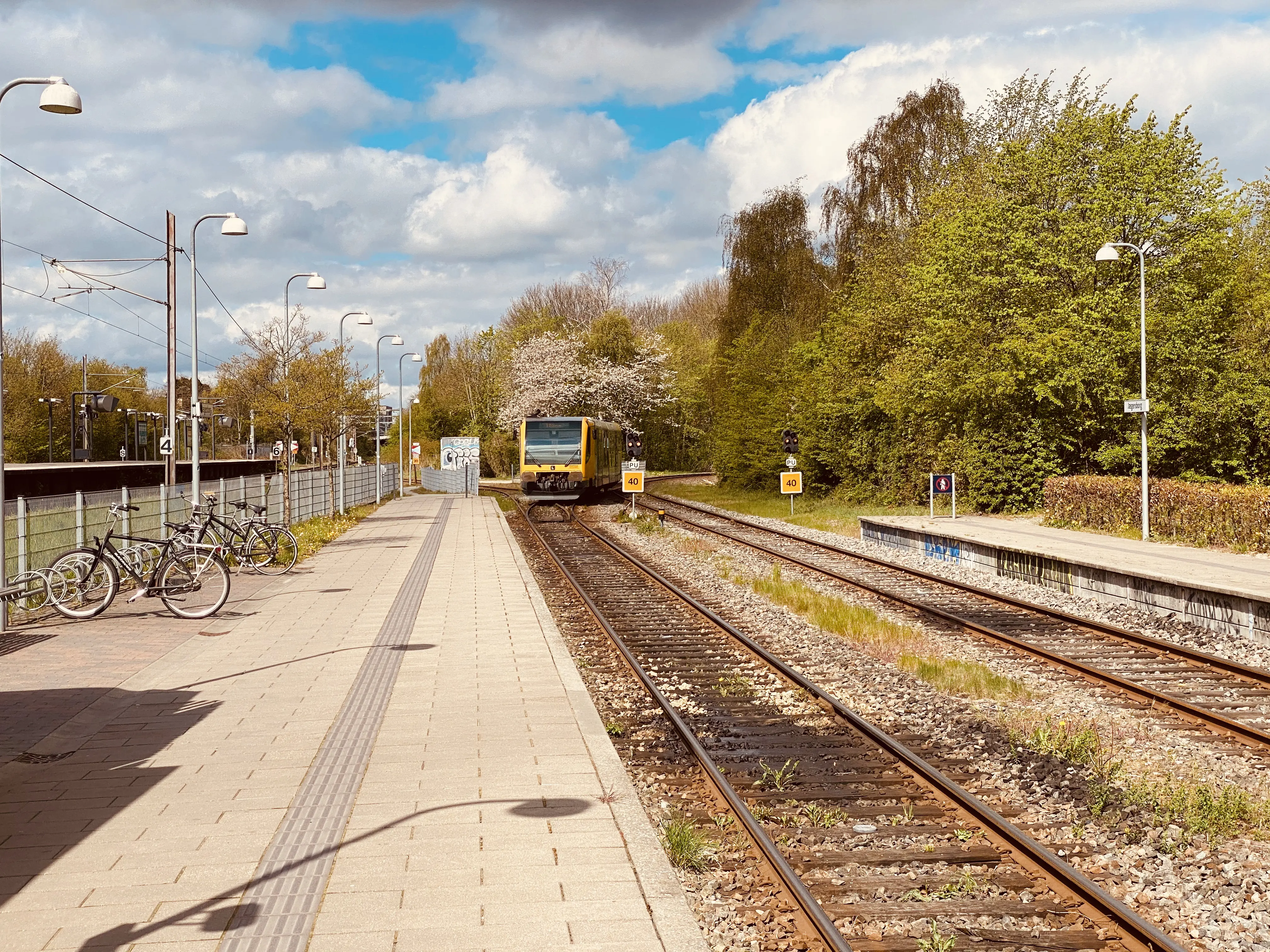 Billede af Jægersborg Lokalbane Station. Billede af Jægersborg Lokalbane Station.