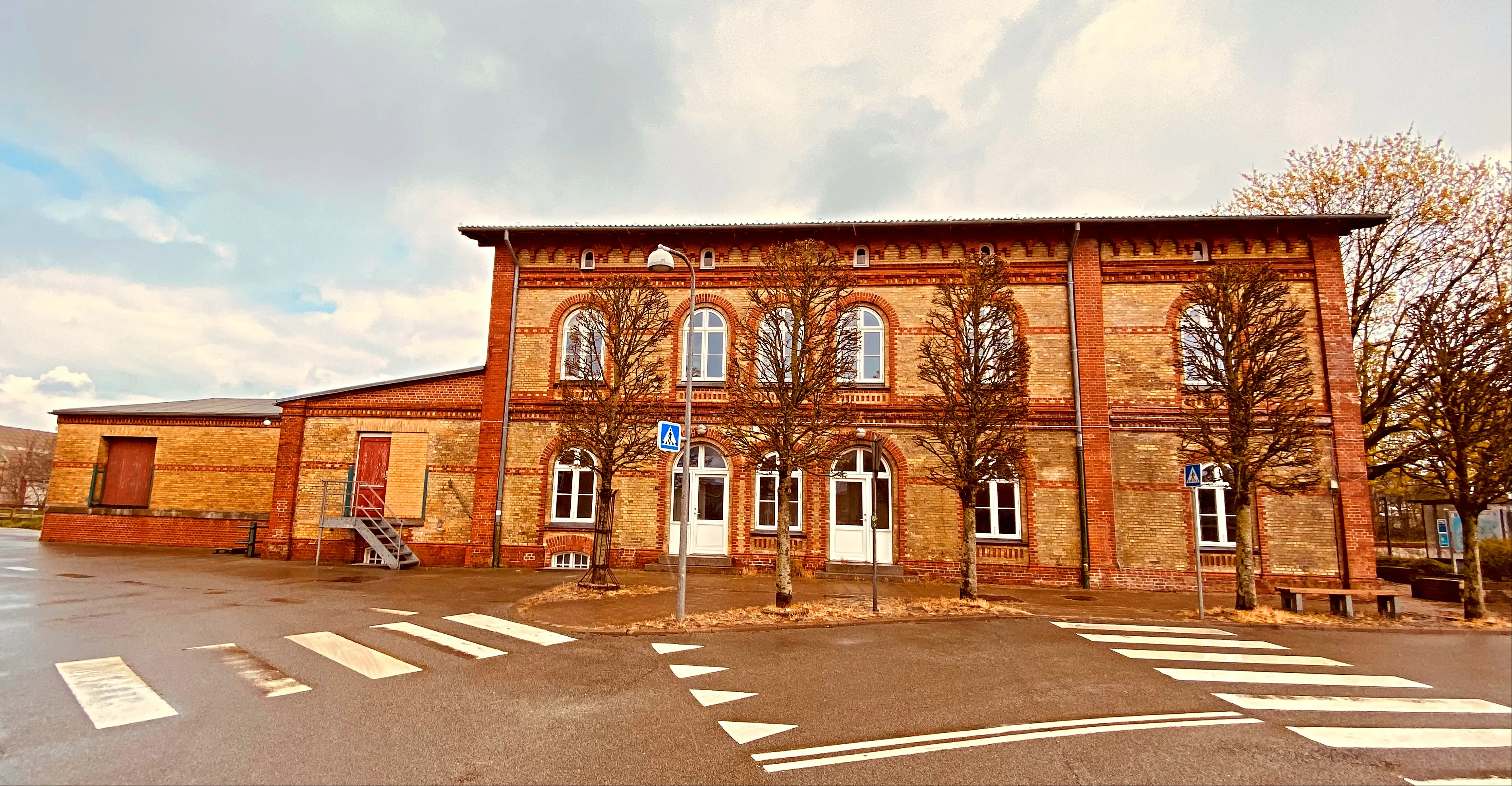 Billede af Skærbæk Station.